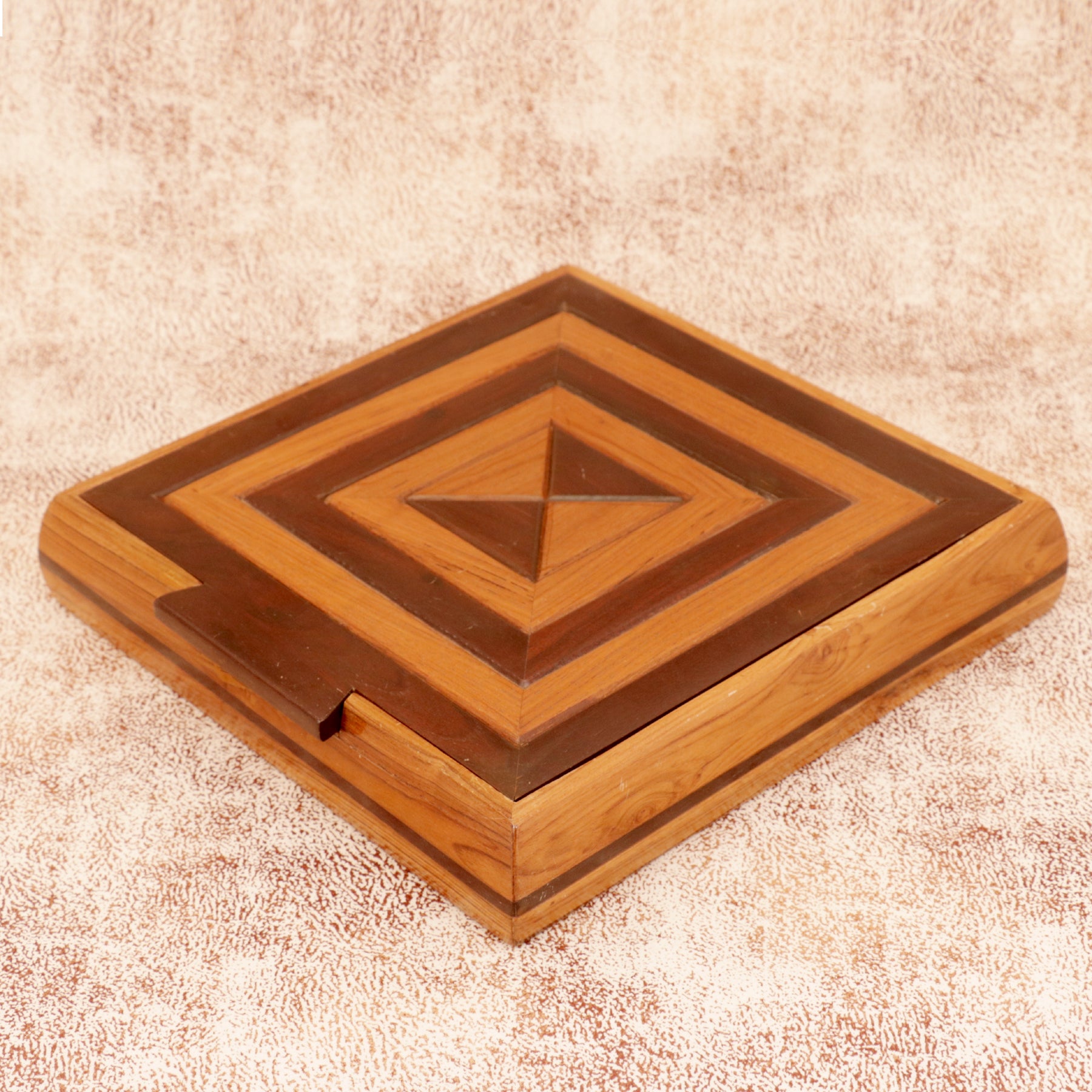 3D Fun Lapel Designed Handmade Wooden Box Wooden Box