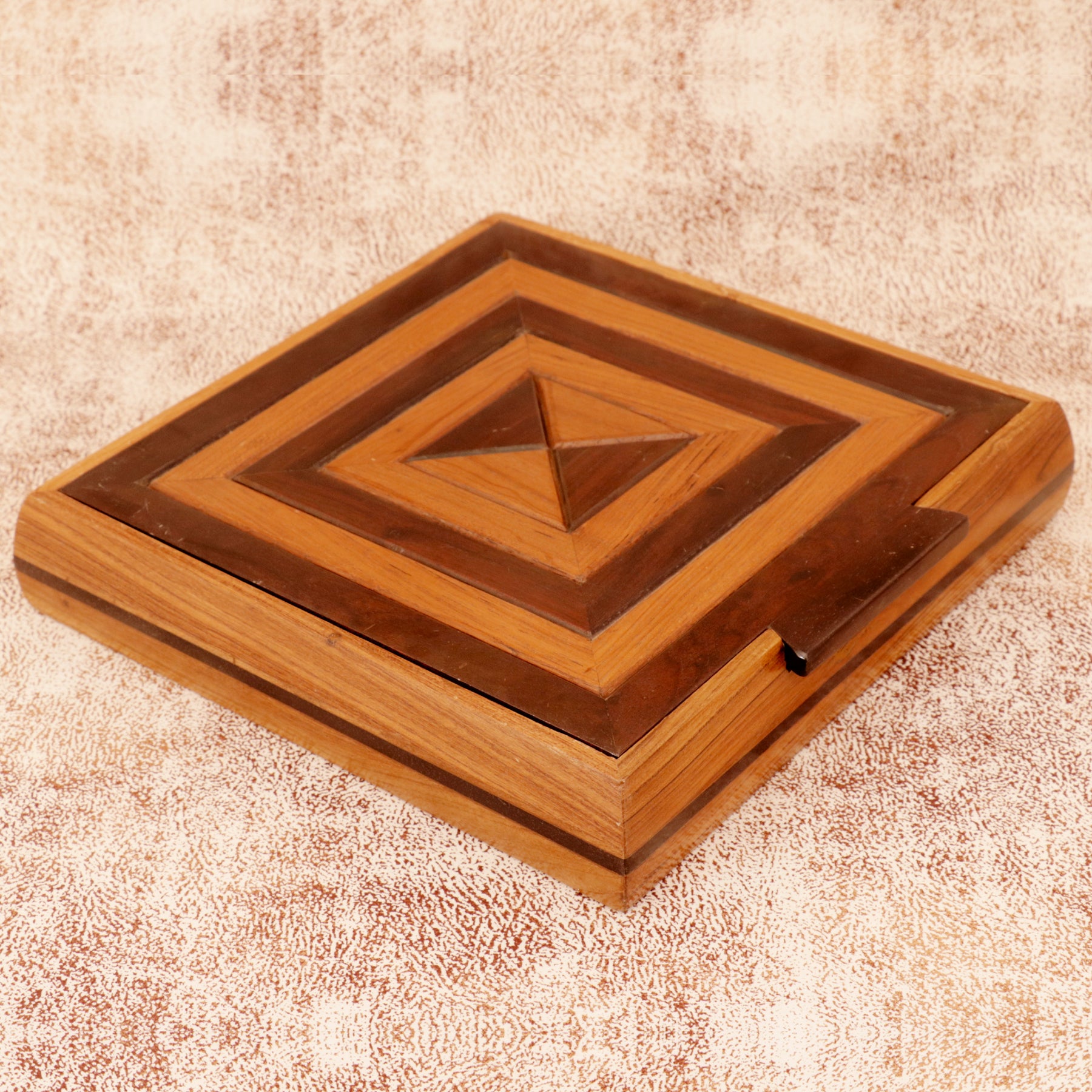 3D Fun Lapel Designed Handmade Wooden Box Wooden Box