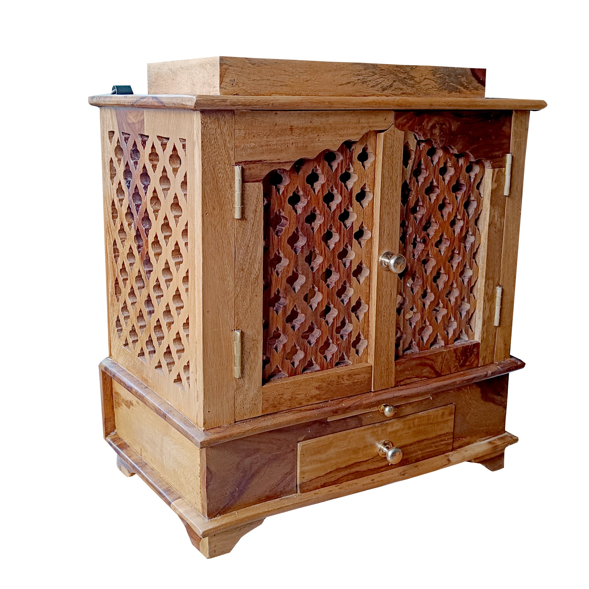 Sheesham wood Jali Door Temple Temple