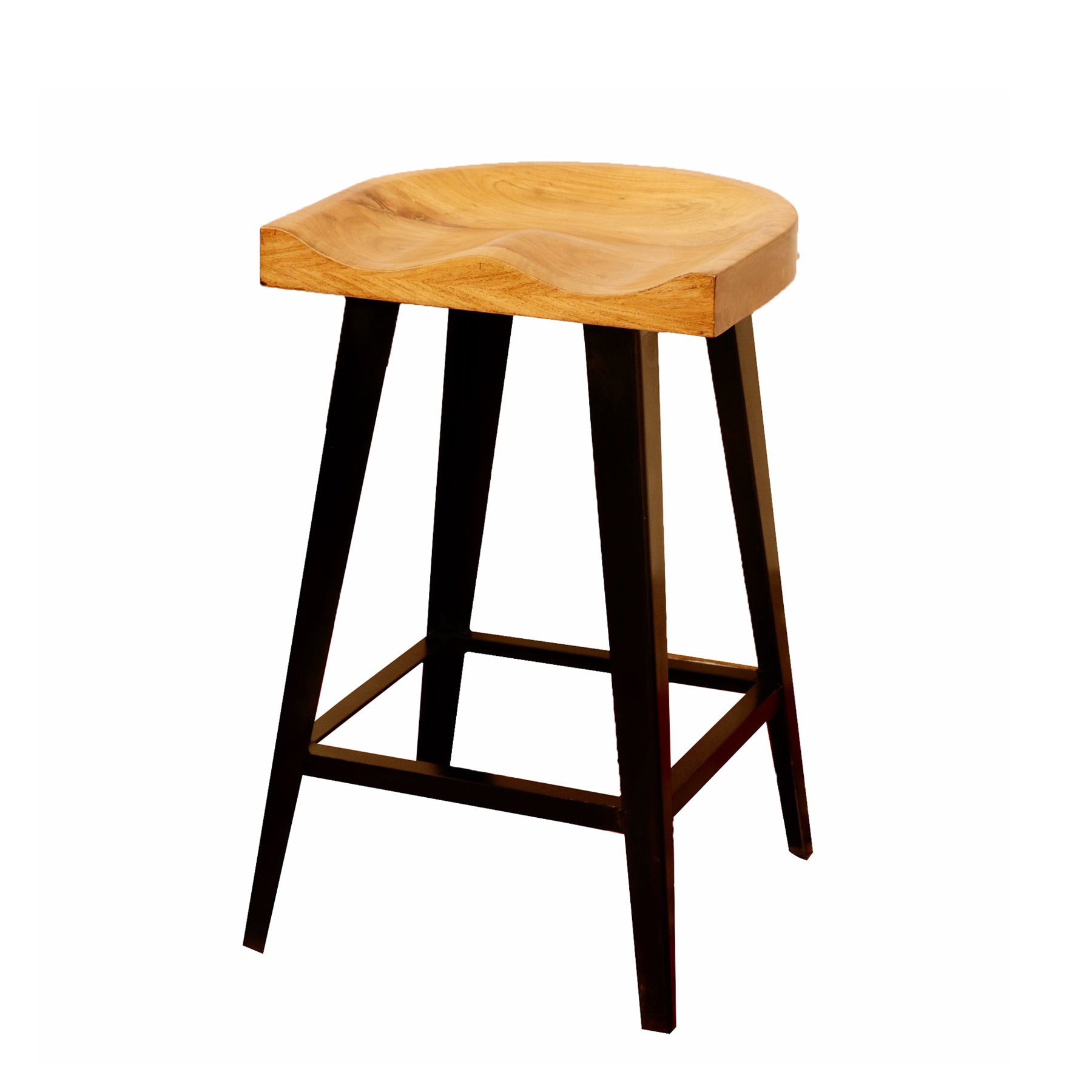 Asymmetrical Edge Bar Stool Stool
