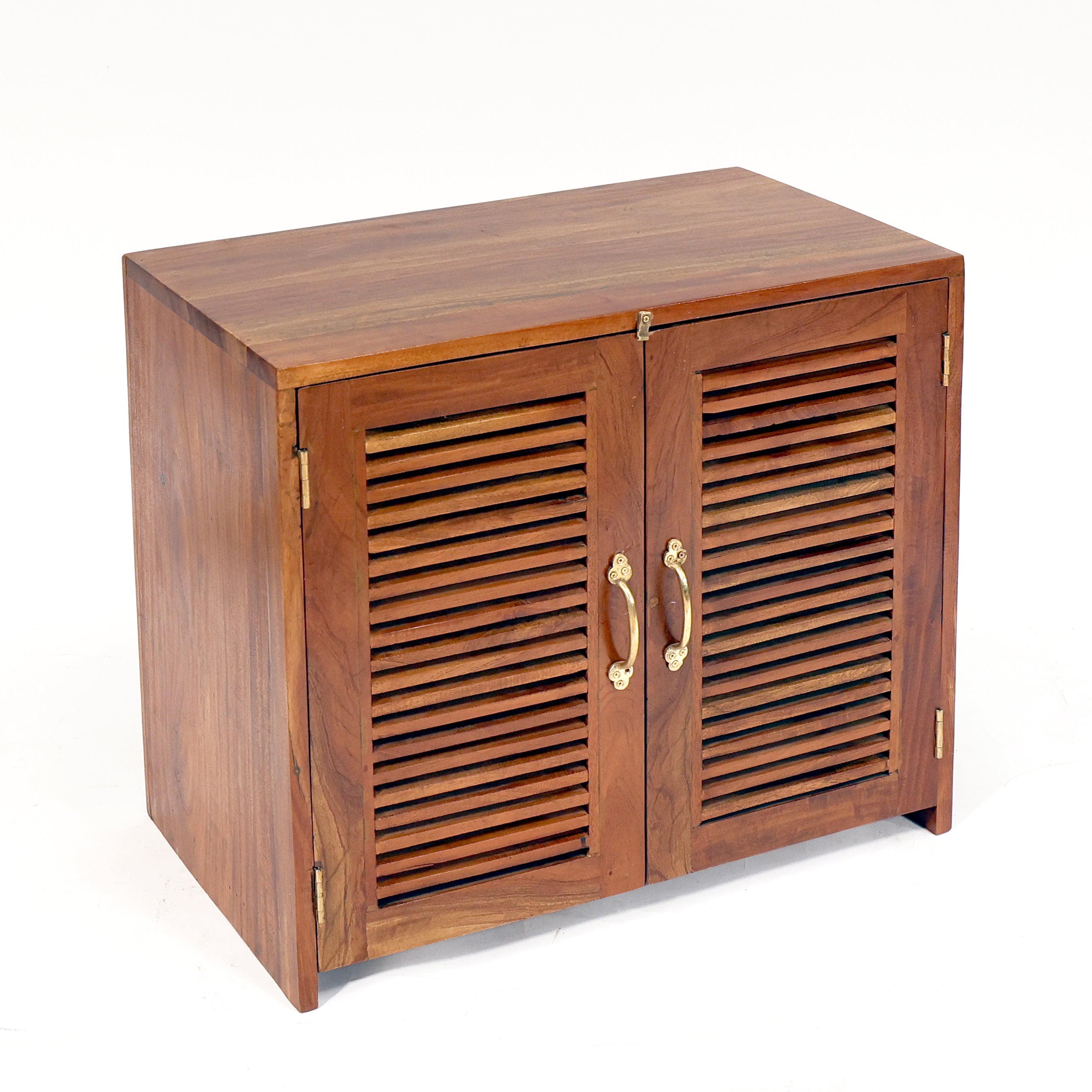 Exotic Shutter Cabinet Bedside