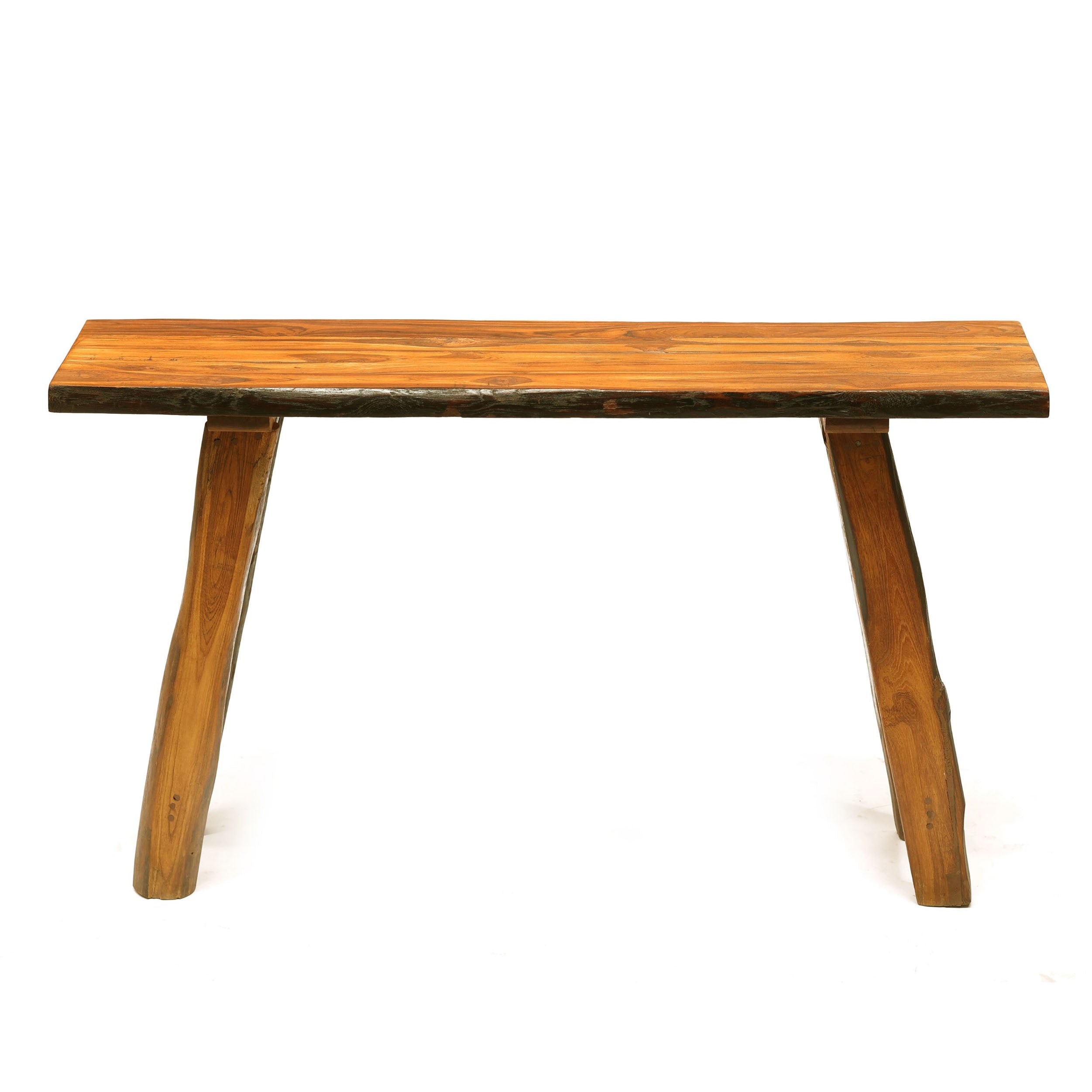 Heritage Finish Teak Console Table Dining Table