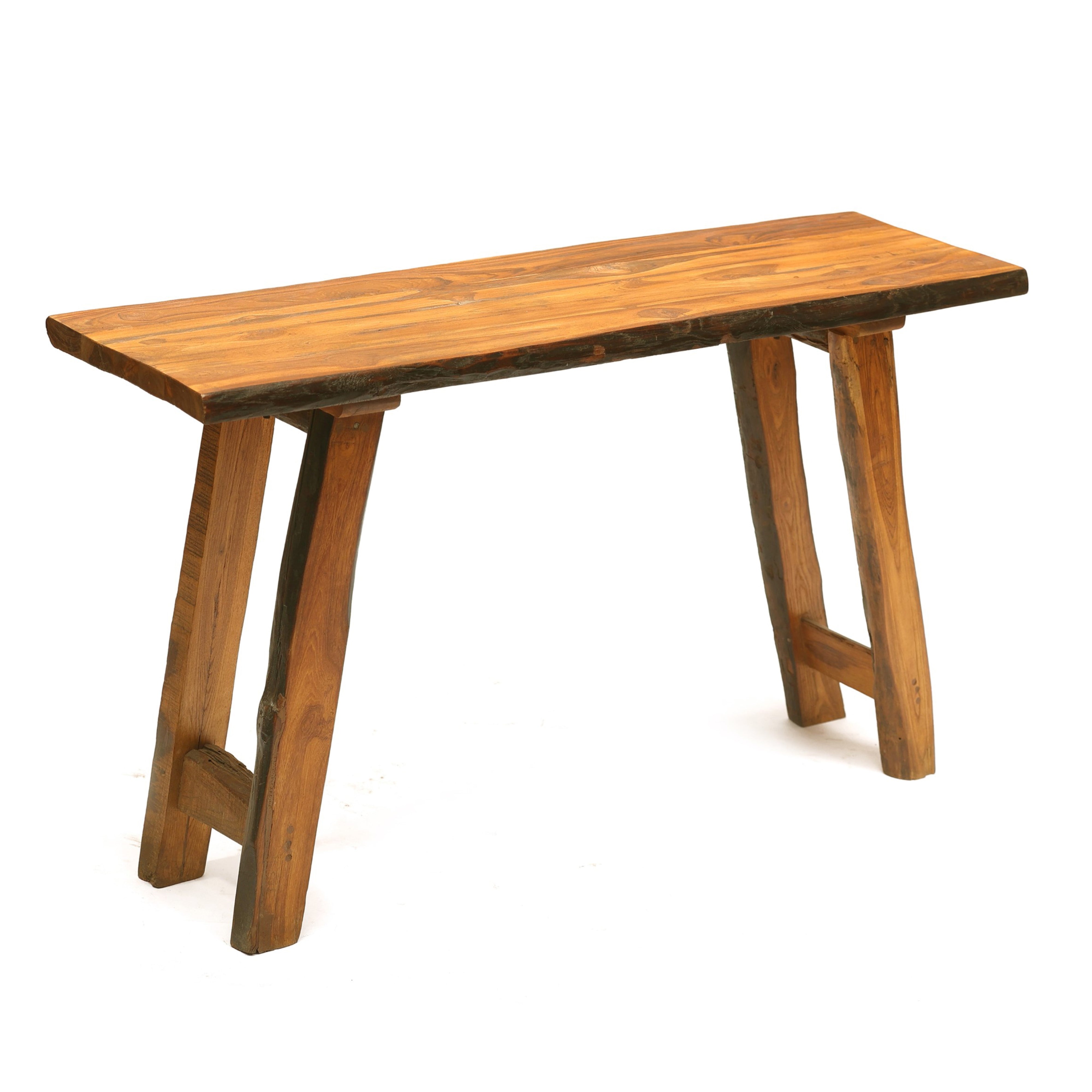 Heritage Finish Teak Console Table Dining Table