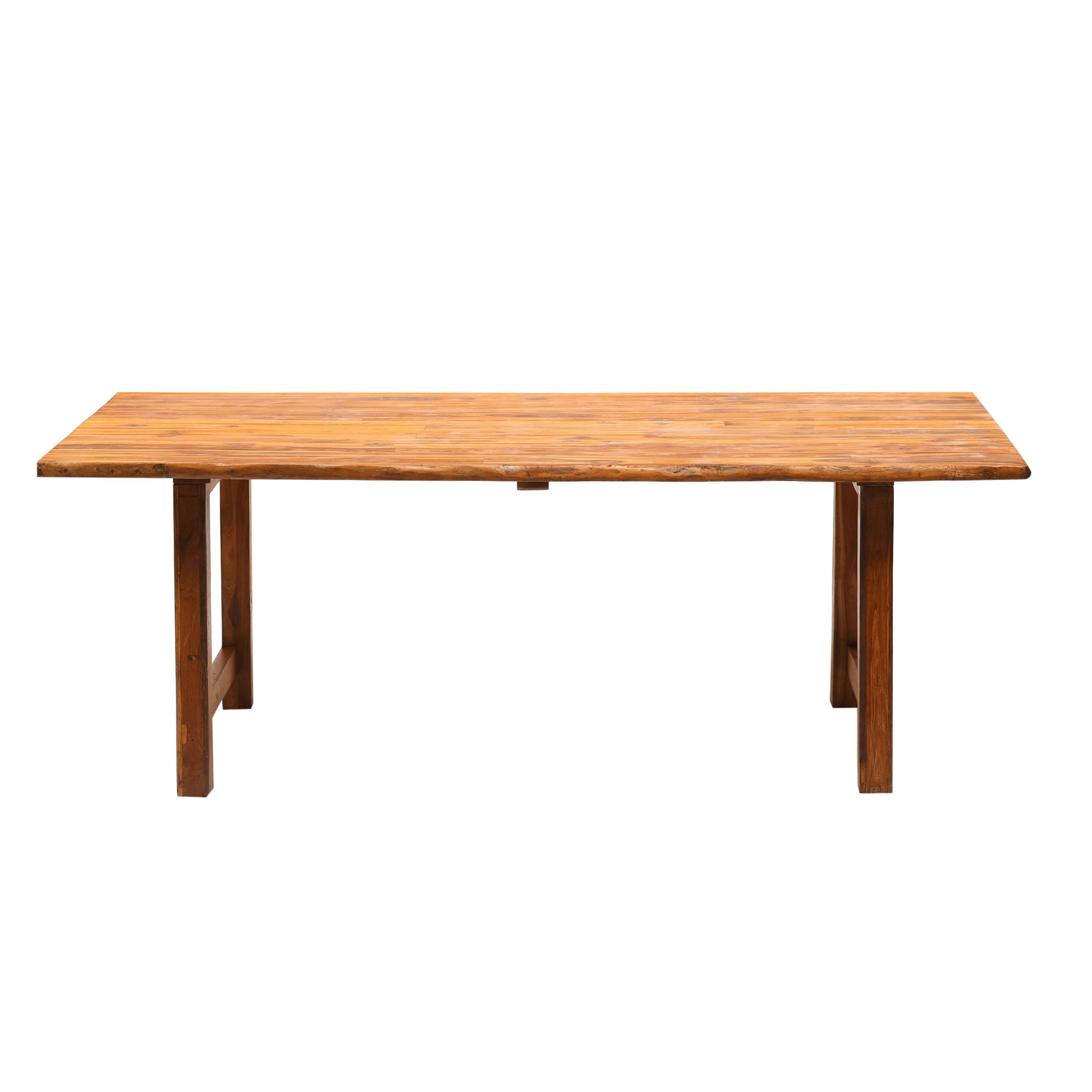 Heritage finish Teak Long Table Dining Table