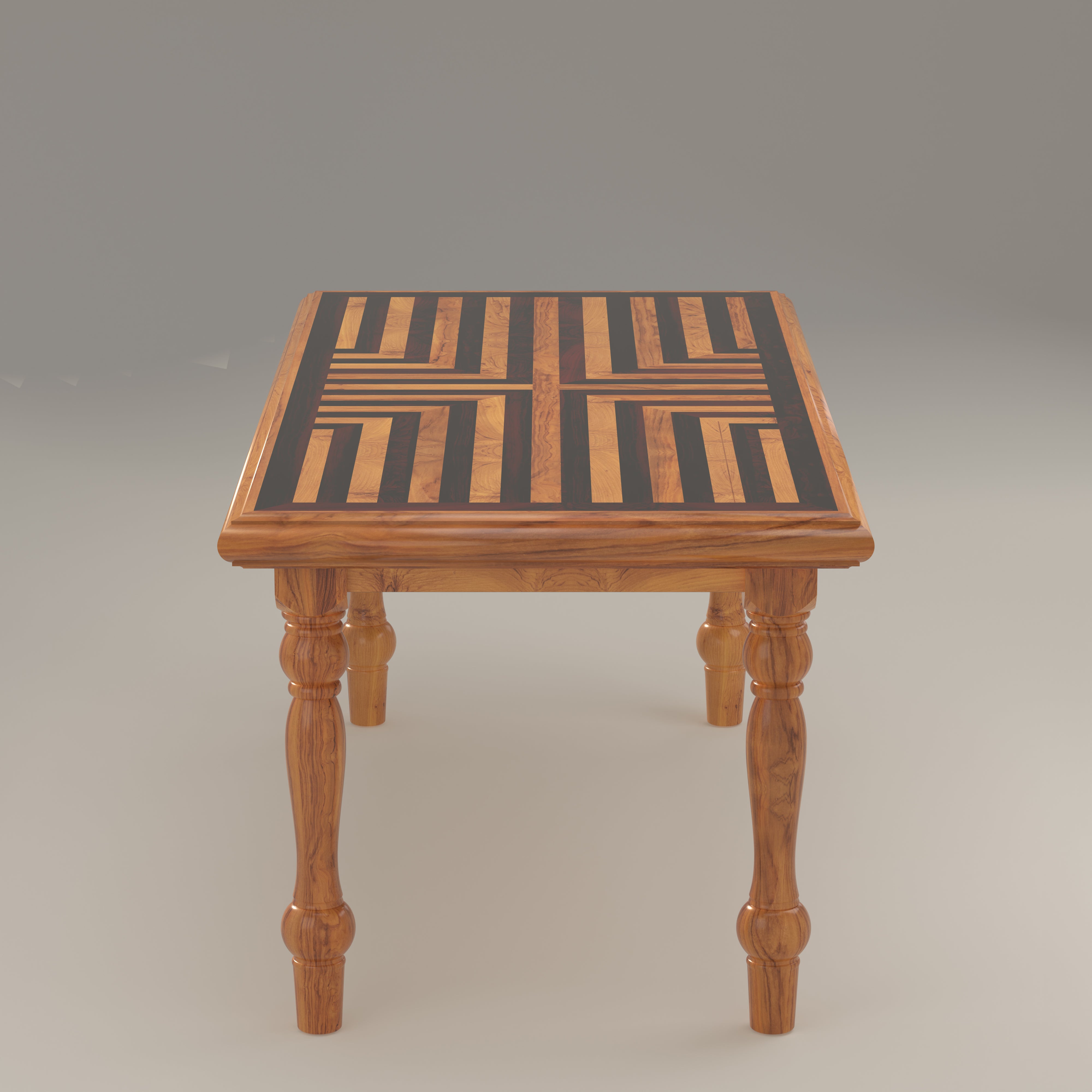 Majestic Modern Top Vintage Style Handmade Wooden Dining Table Dining Table