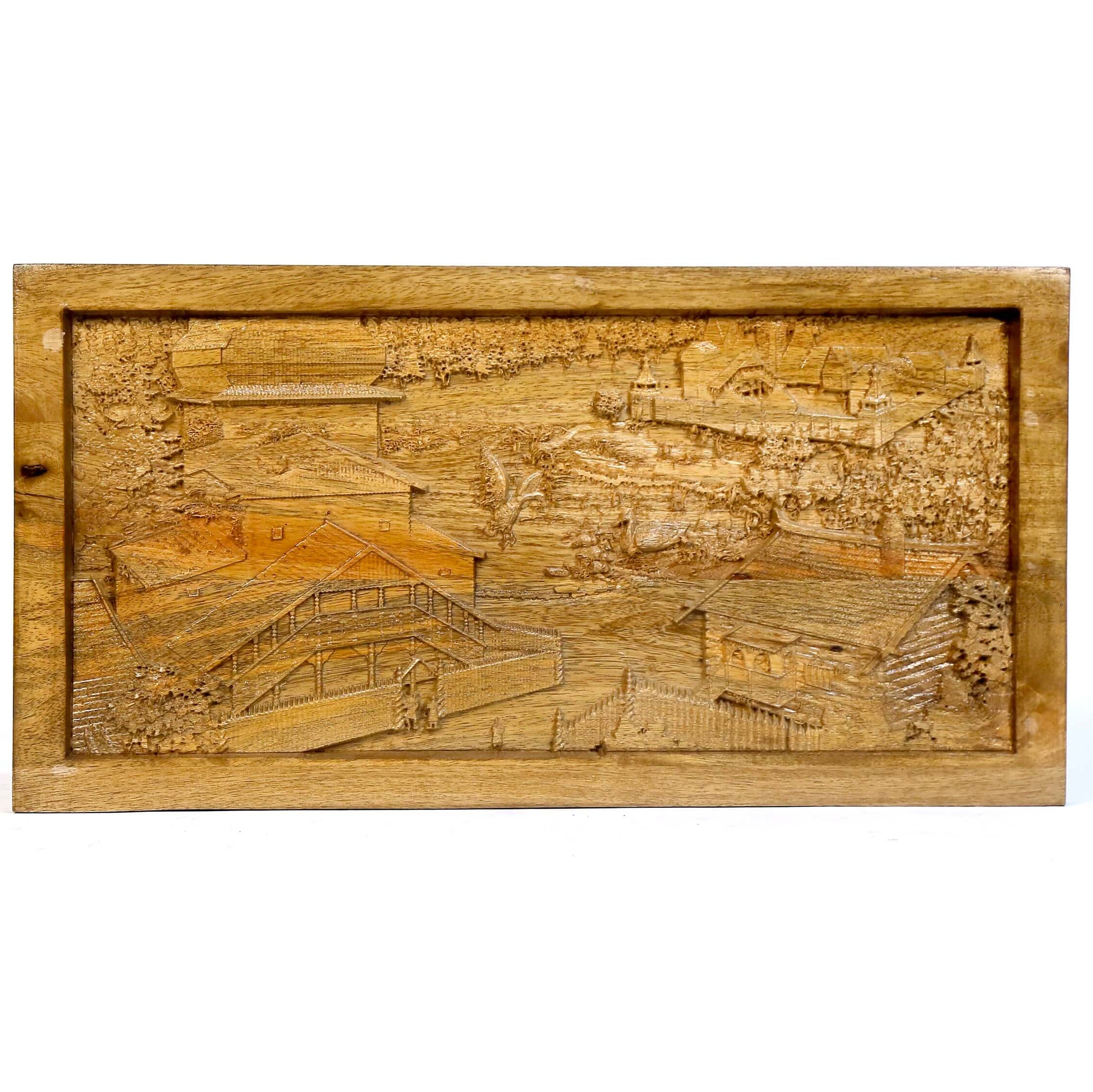 Hill City Wooden Frame Artwork Wall Decor