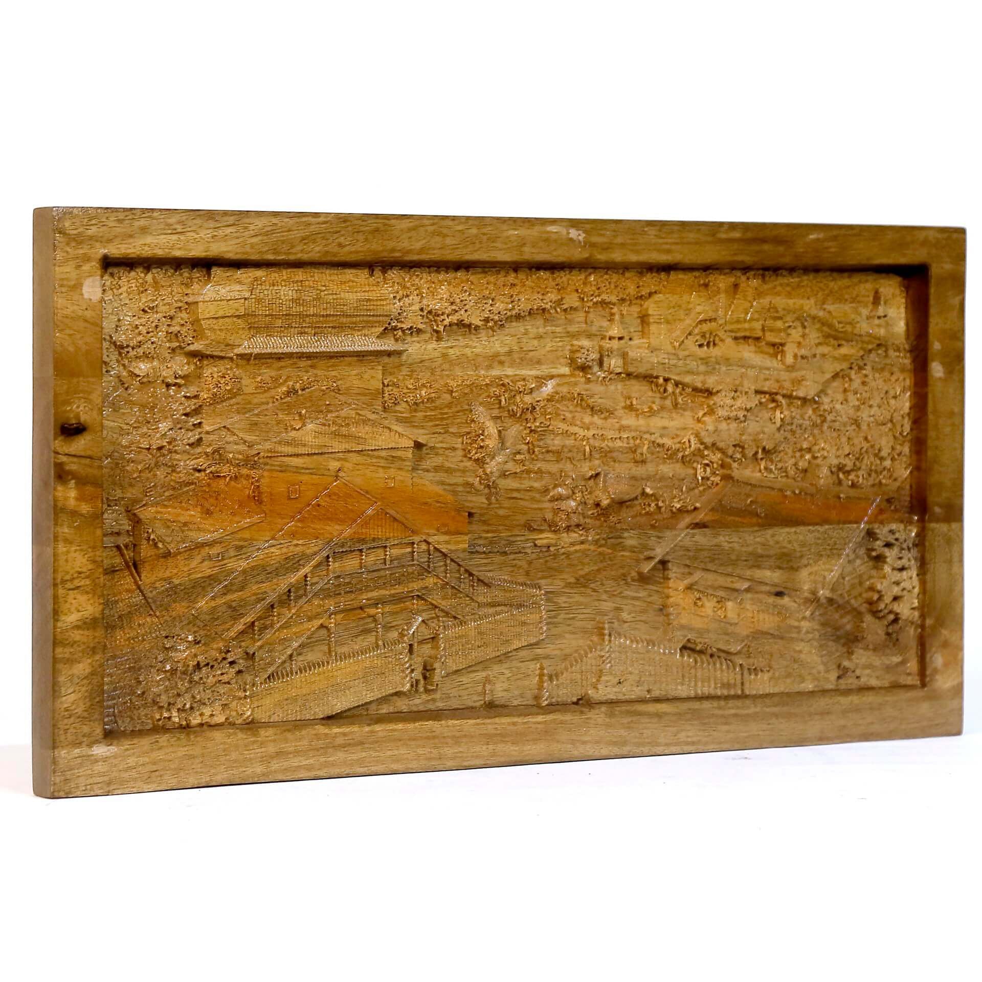 Hill City Wooden Frame Artwork Wall Decor