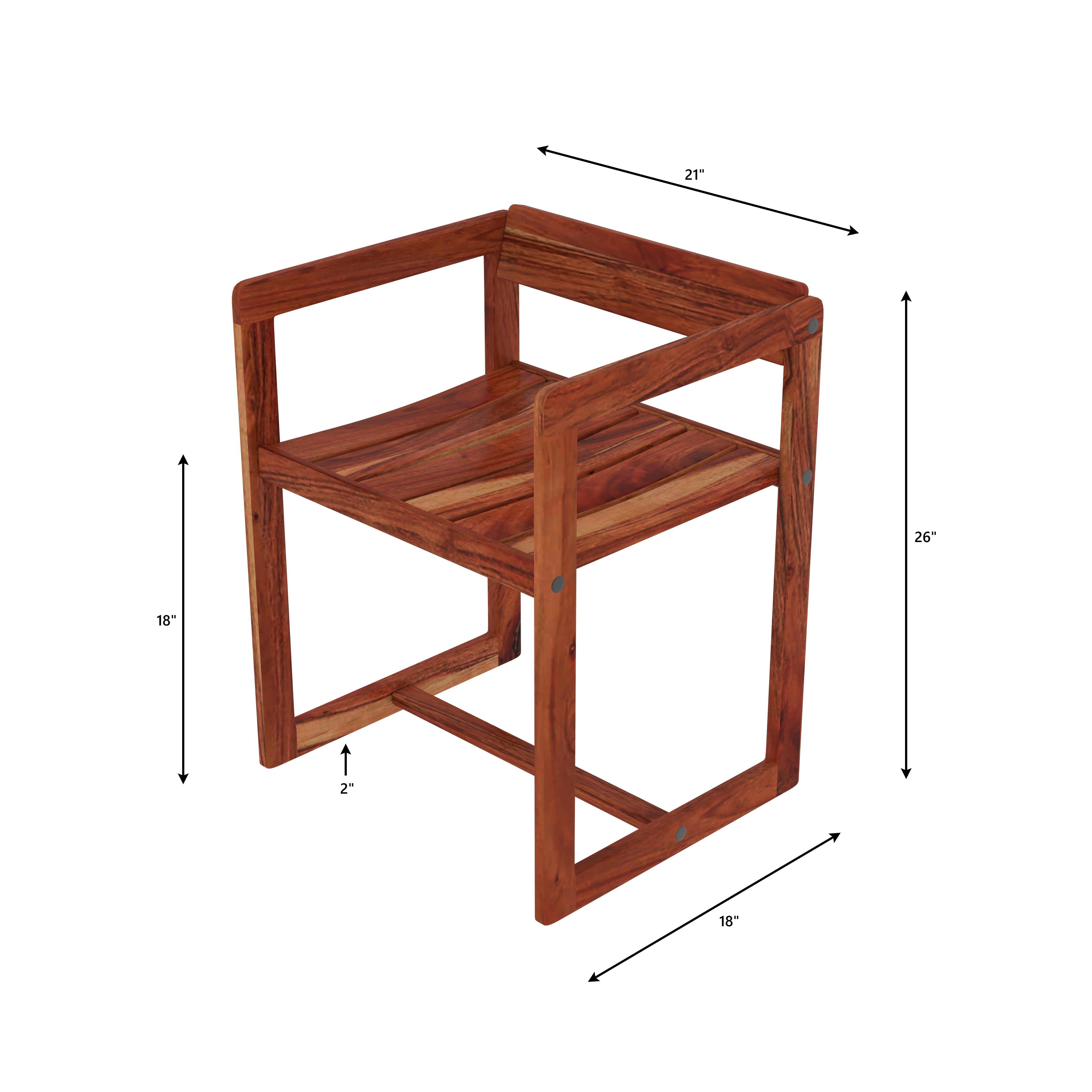 Modern Round Wooden Dining Table Set for 4 – Space-Saving Design with Stylish Chairs Dining Set