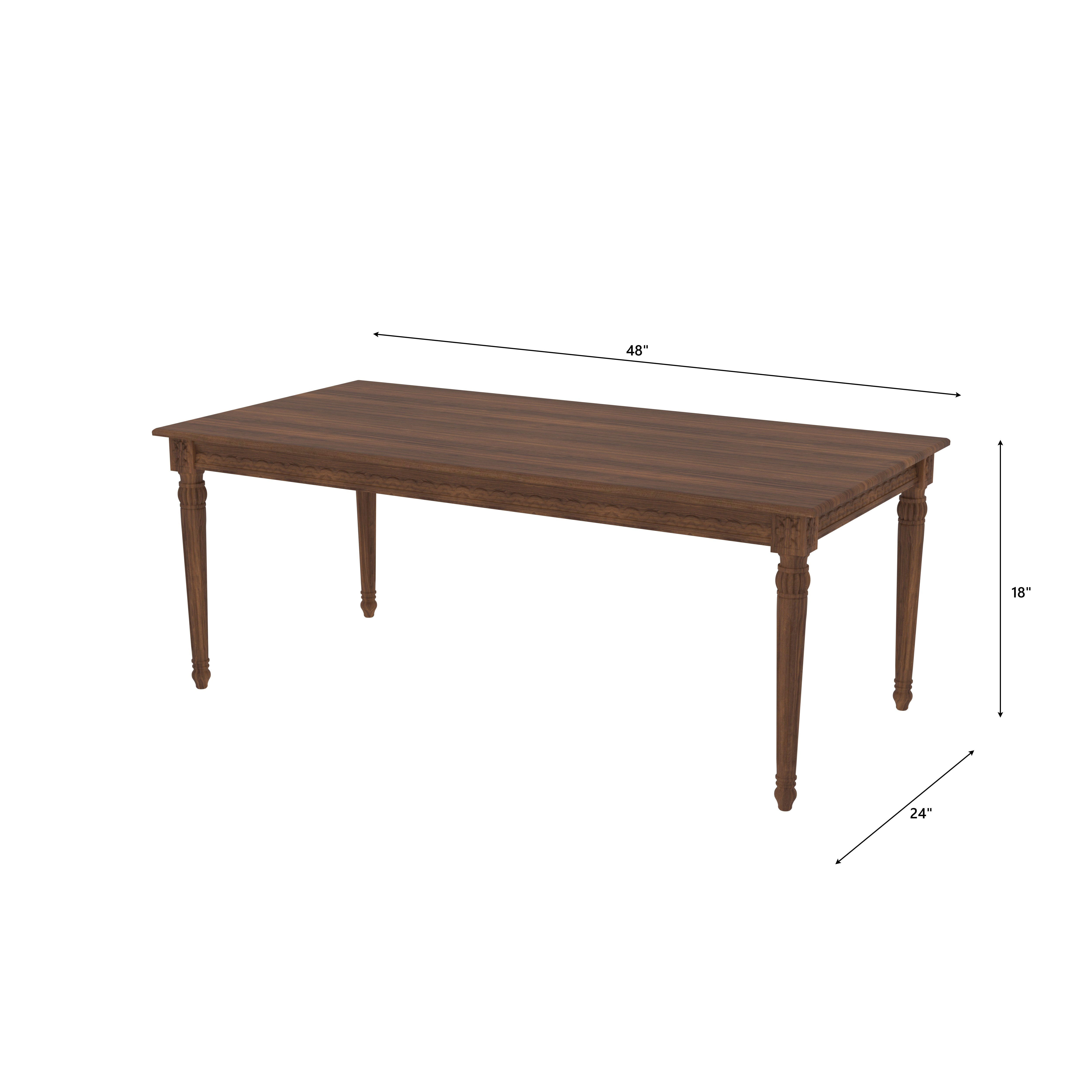 Japanese Style Low Dining Table with 4 Upholstered Floor Stools Set Dining Set