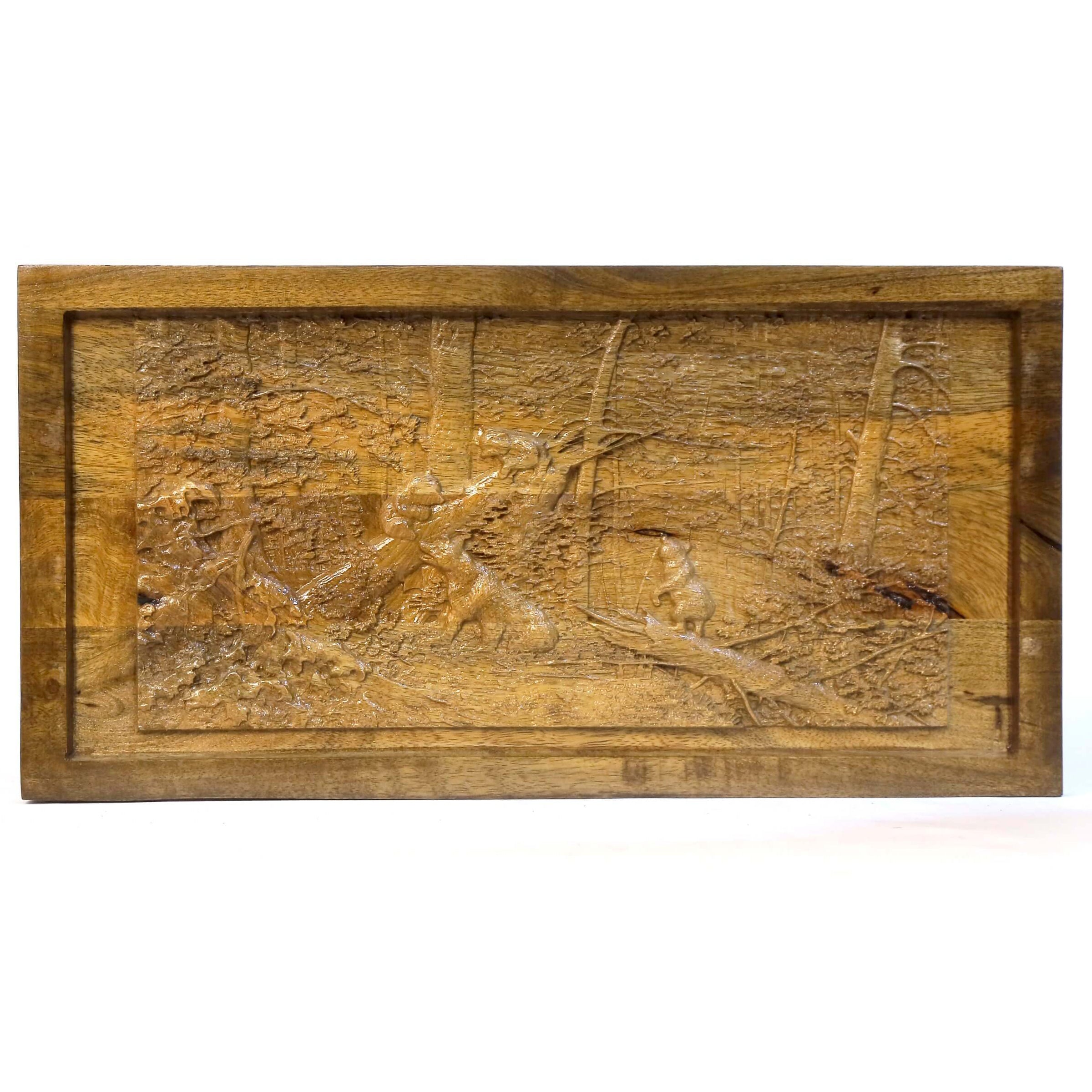 Wooden Wall Art with a Forest View Wall Decor