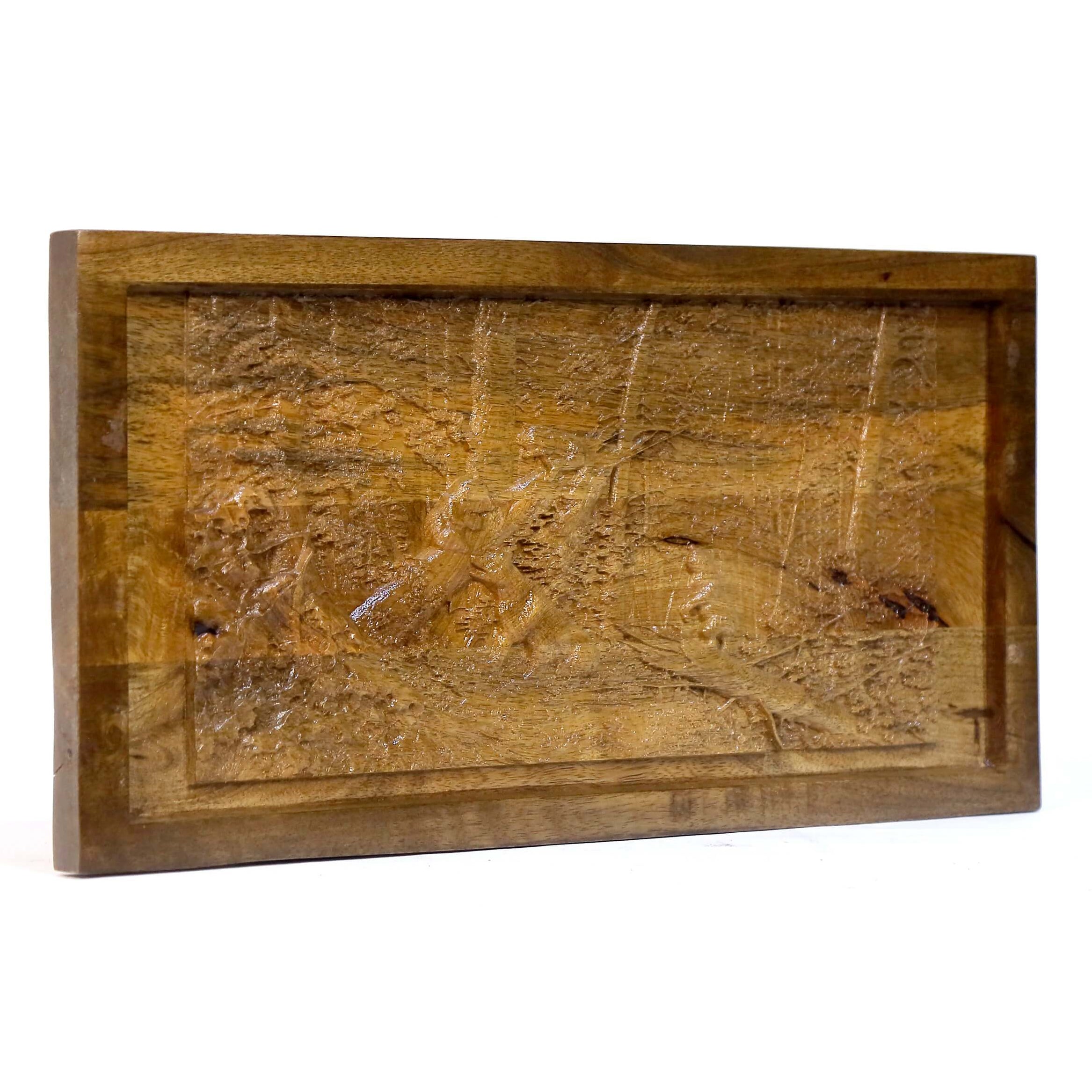 Wooden Wall Art with a Forest View Wall Decor