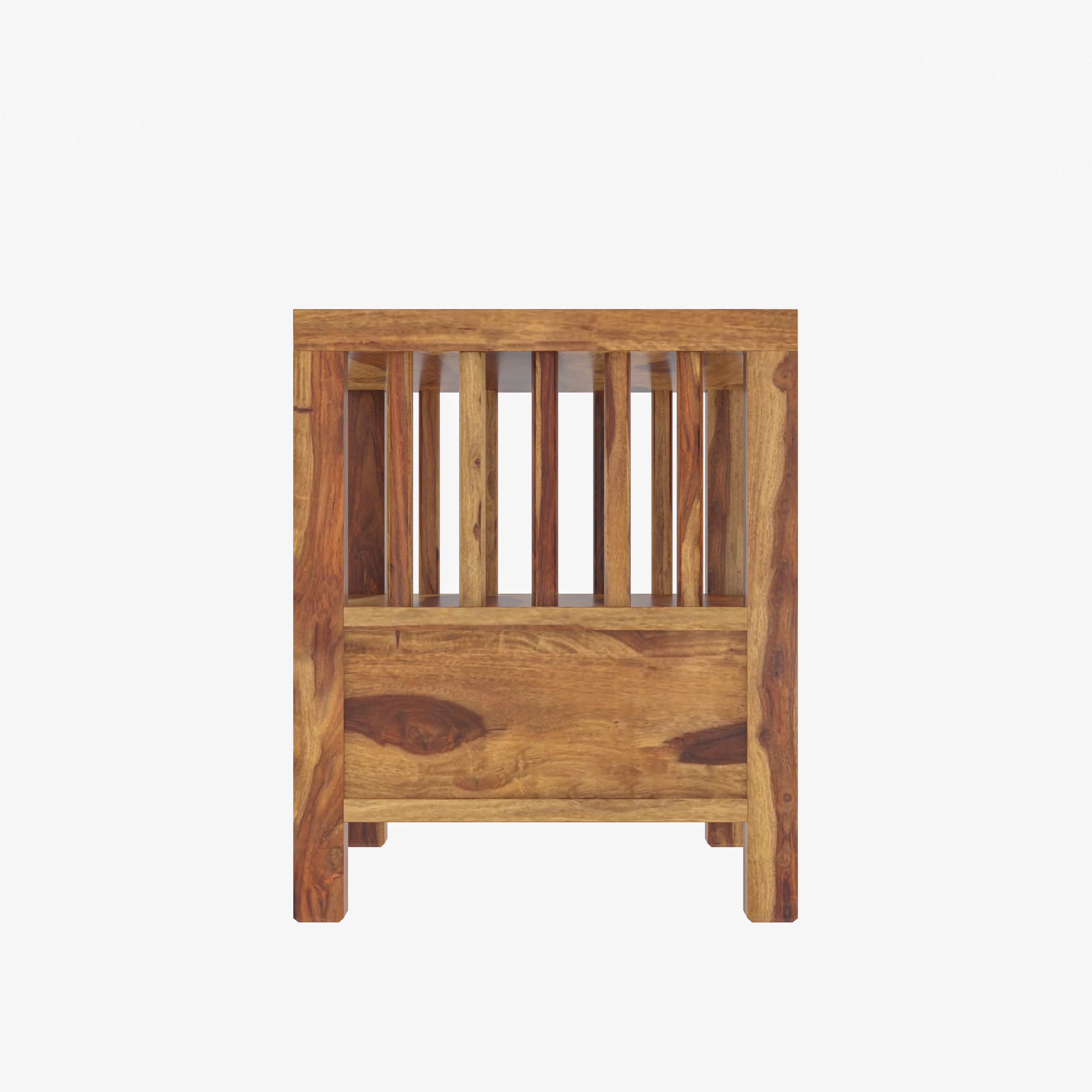 Trapper Vintage Stripped Wooden Handmade Bedside Bedside
