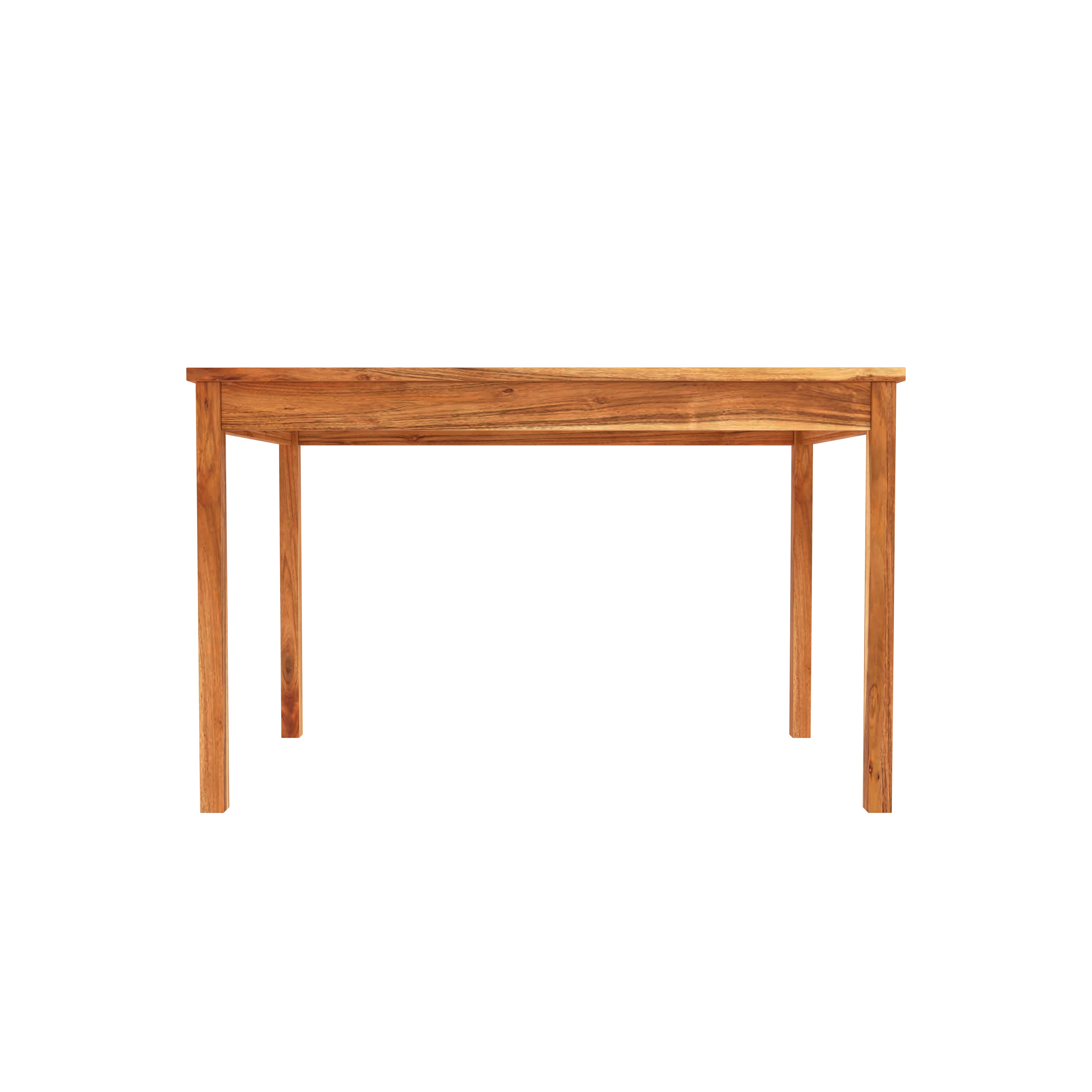 Solid Wood Dining Table Set – 4 Seater Minimalist Design Dining Set