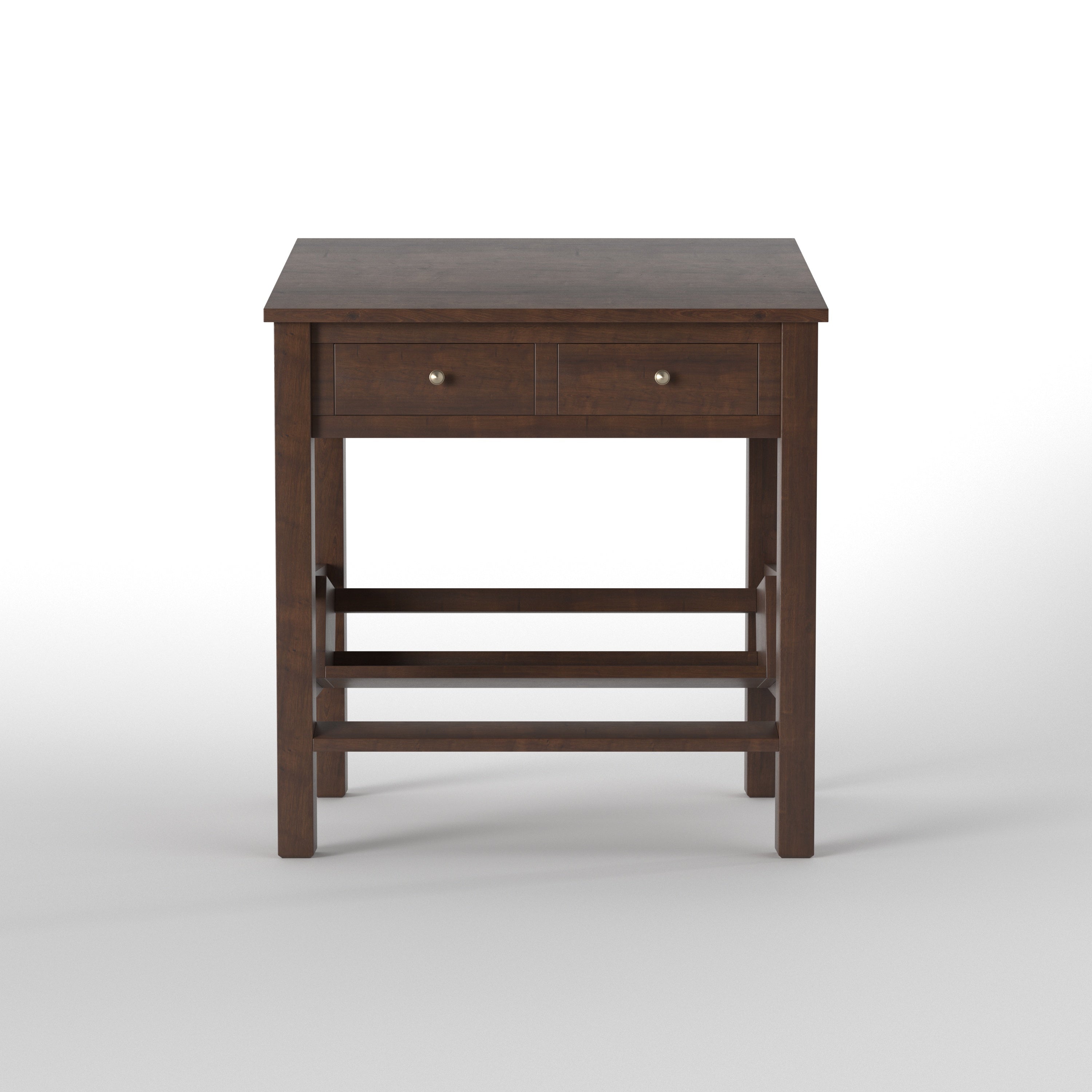 Slanted Top Study Desk with Drawers & Book Shelf - Draughtsman Style Study Table