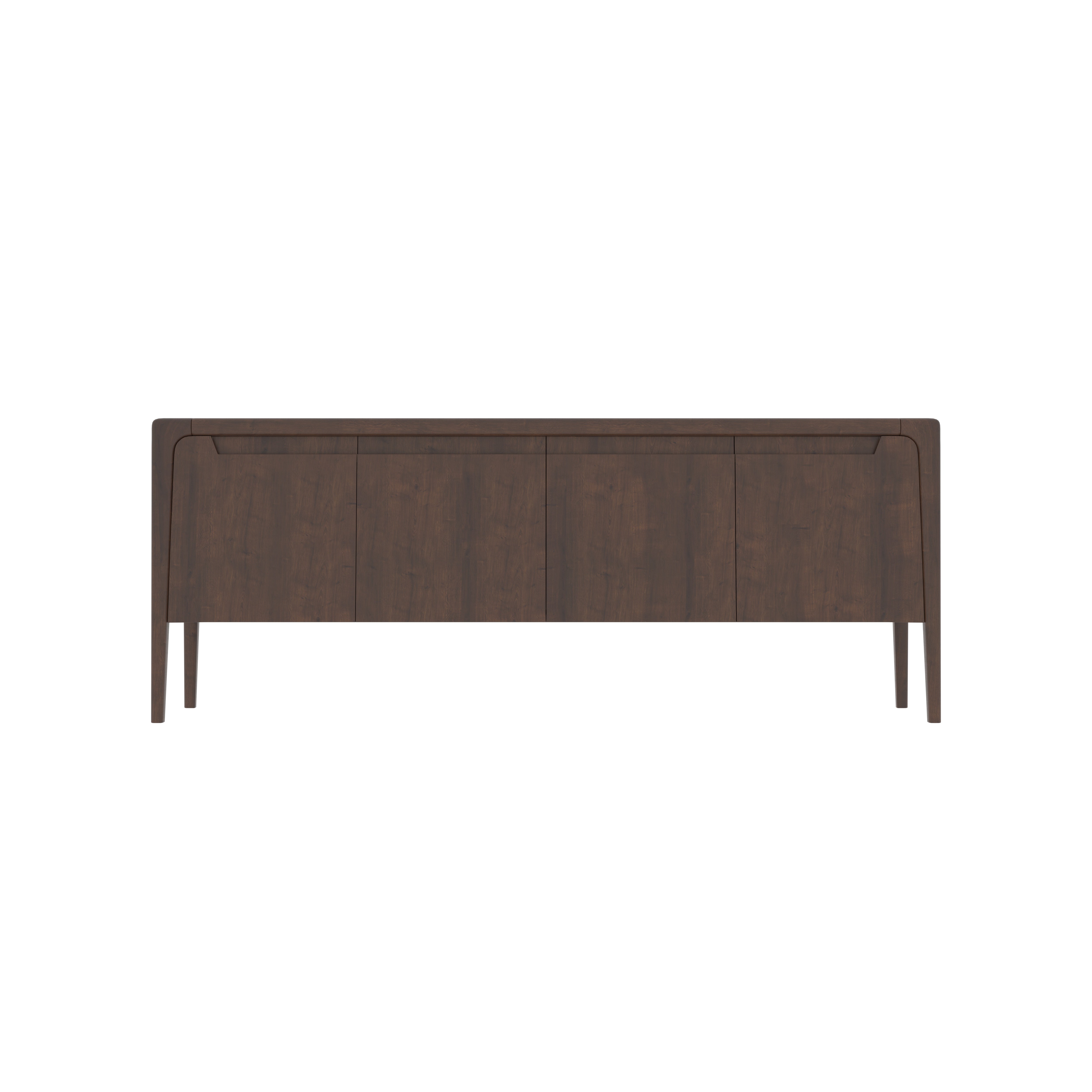 Minimalist Wooden TV Stand - Modern Entertainment Console with Storage Tv stand