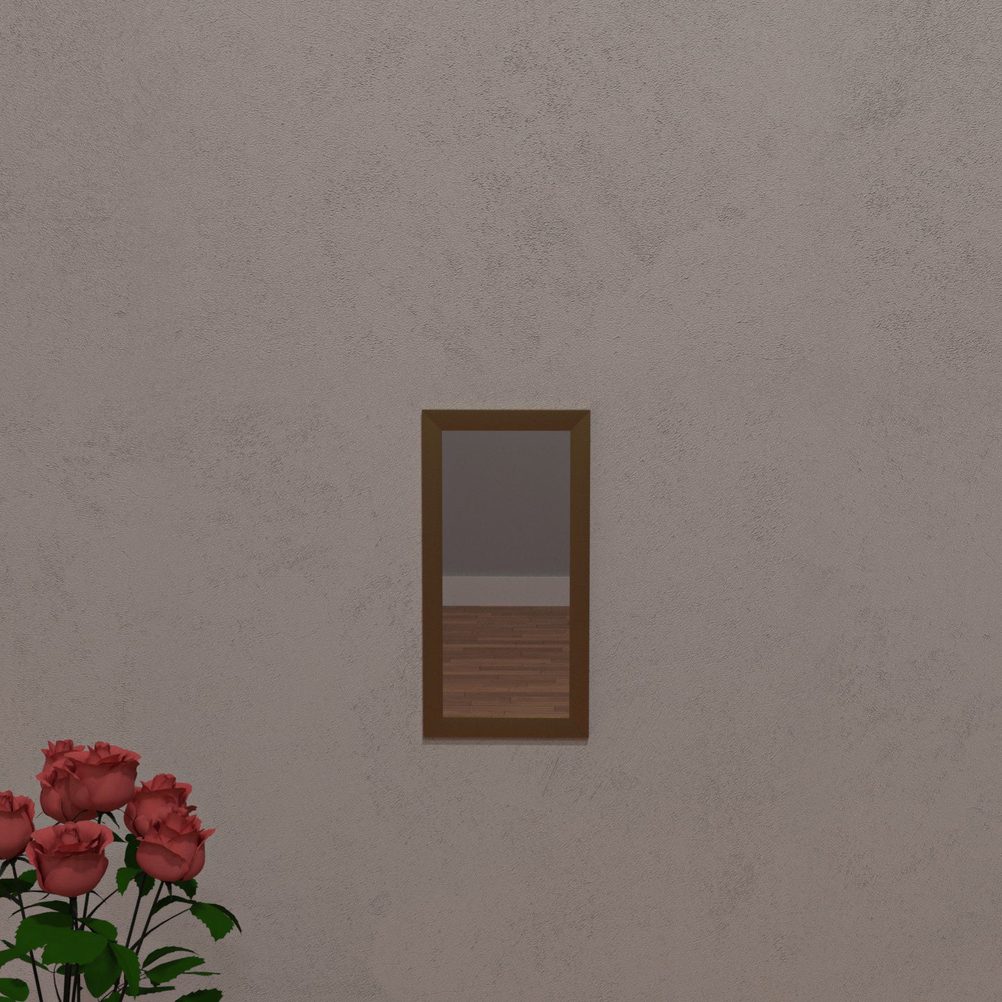 5x10 Classic Mirror Golden Mirror