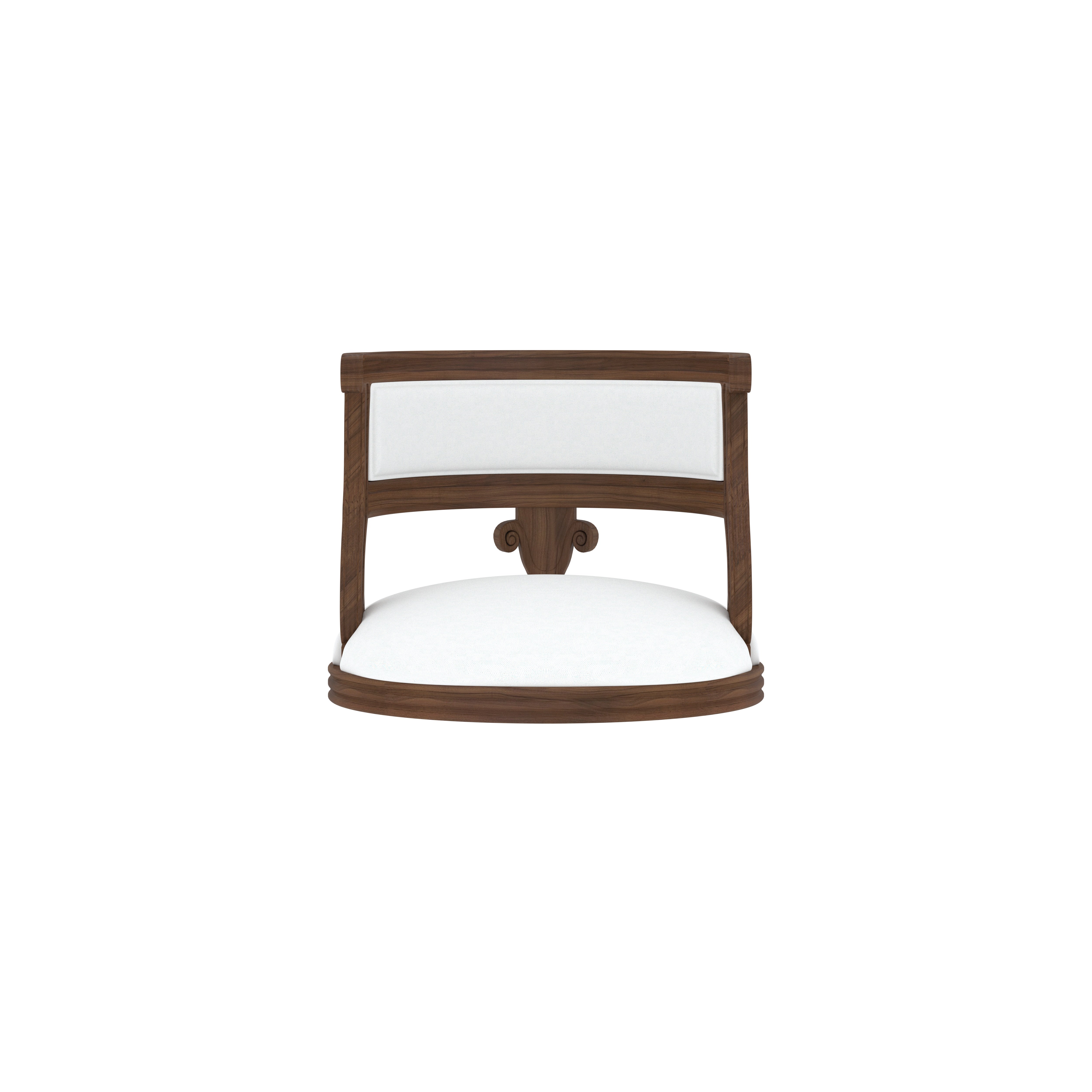 Handcrafted Low-Height Dining Set - Marble Top Table with Cushioned Floor Seating (4 Seater) Japanese Dining Set