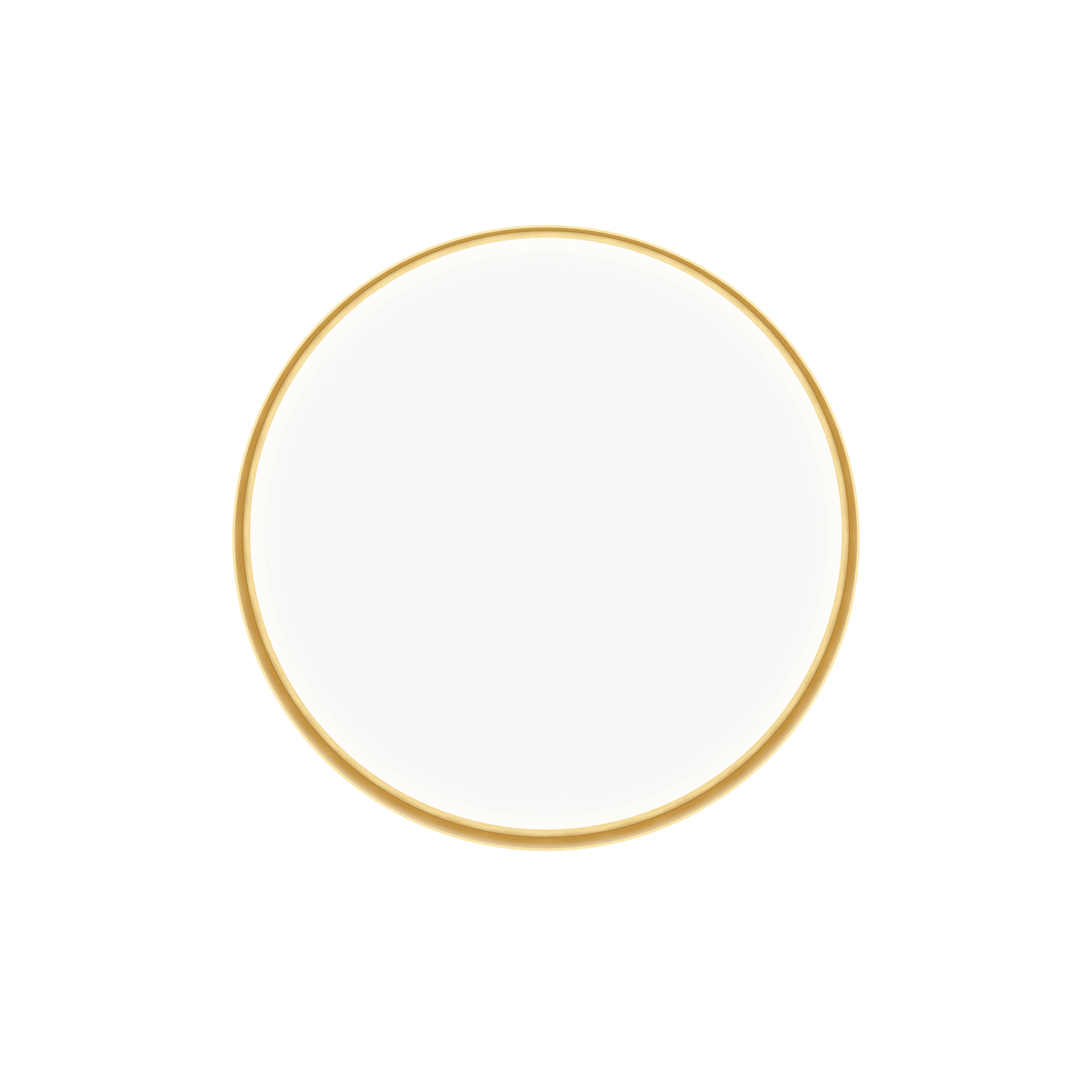 Round Gold Metal Frame Mirror - Modern Wall Mirror Mirror