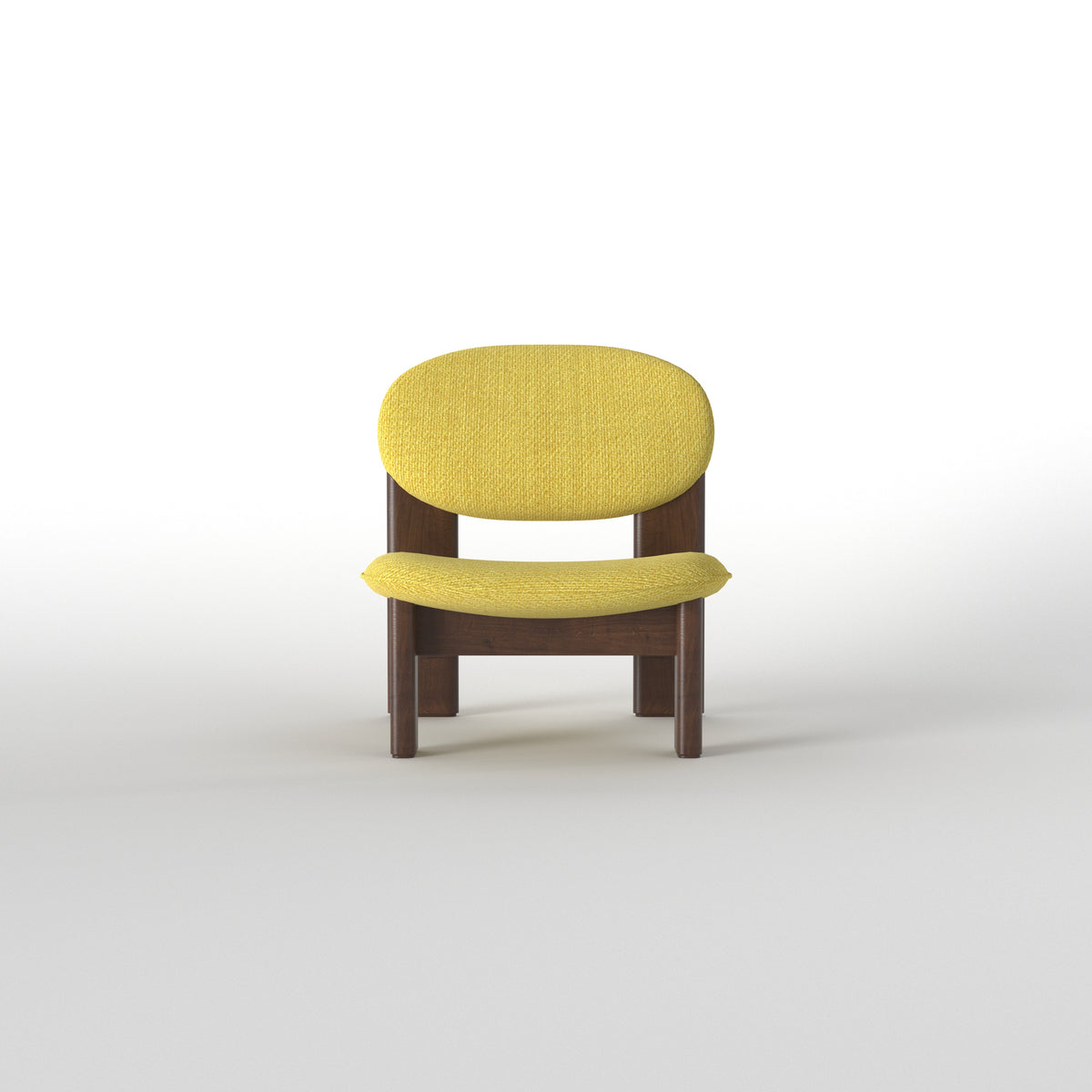 Elongated Dining Table with Rounded Backrest Chairs Japanese Dining Set