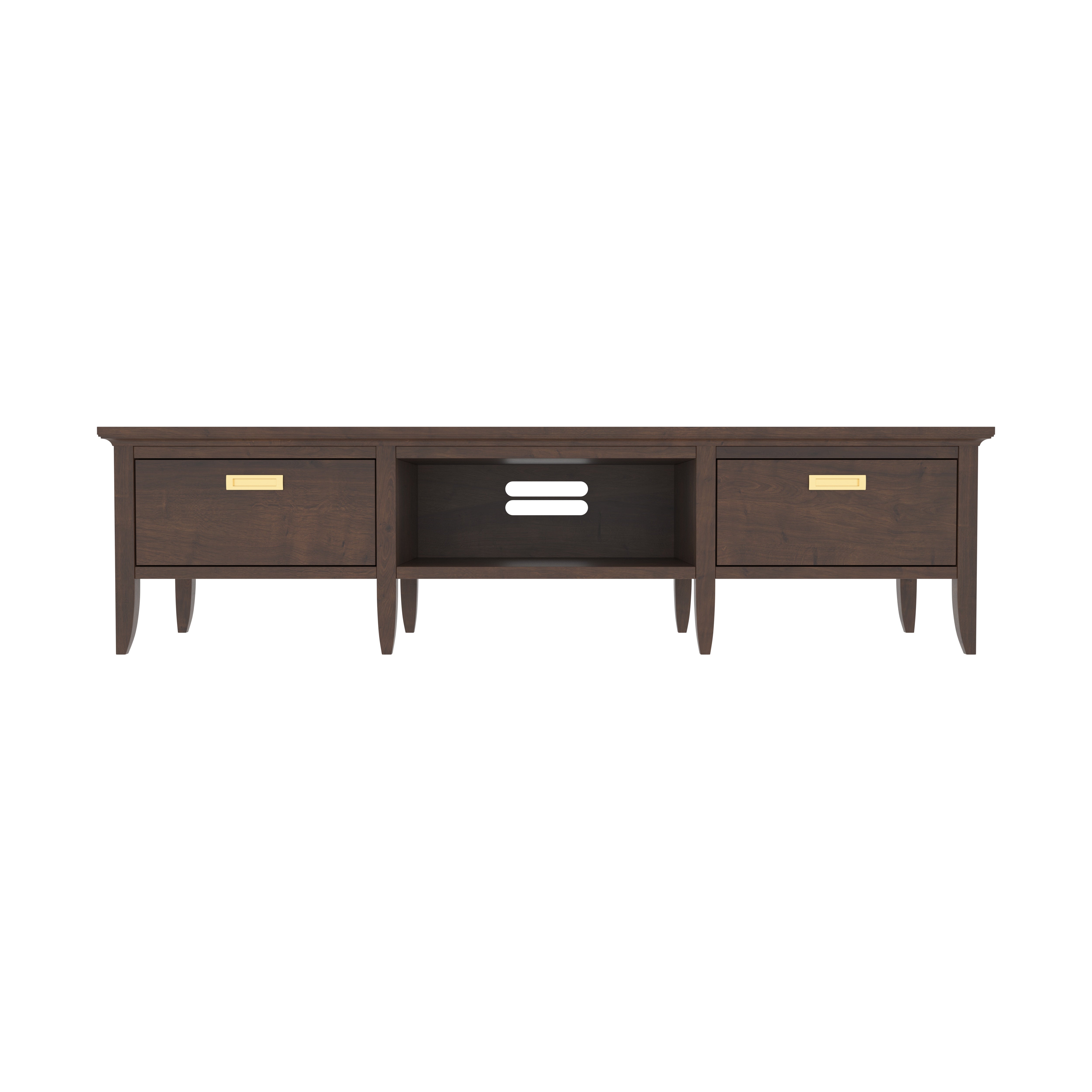 Classic TV Stand with Drawers - Elegant Entertainment Console Tv stand
