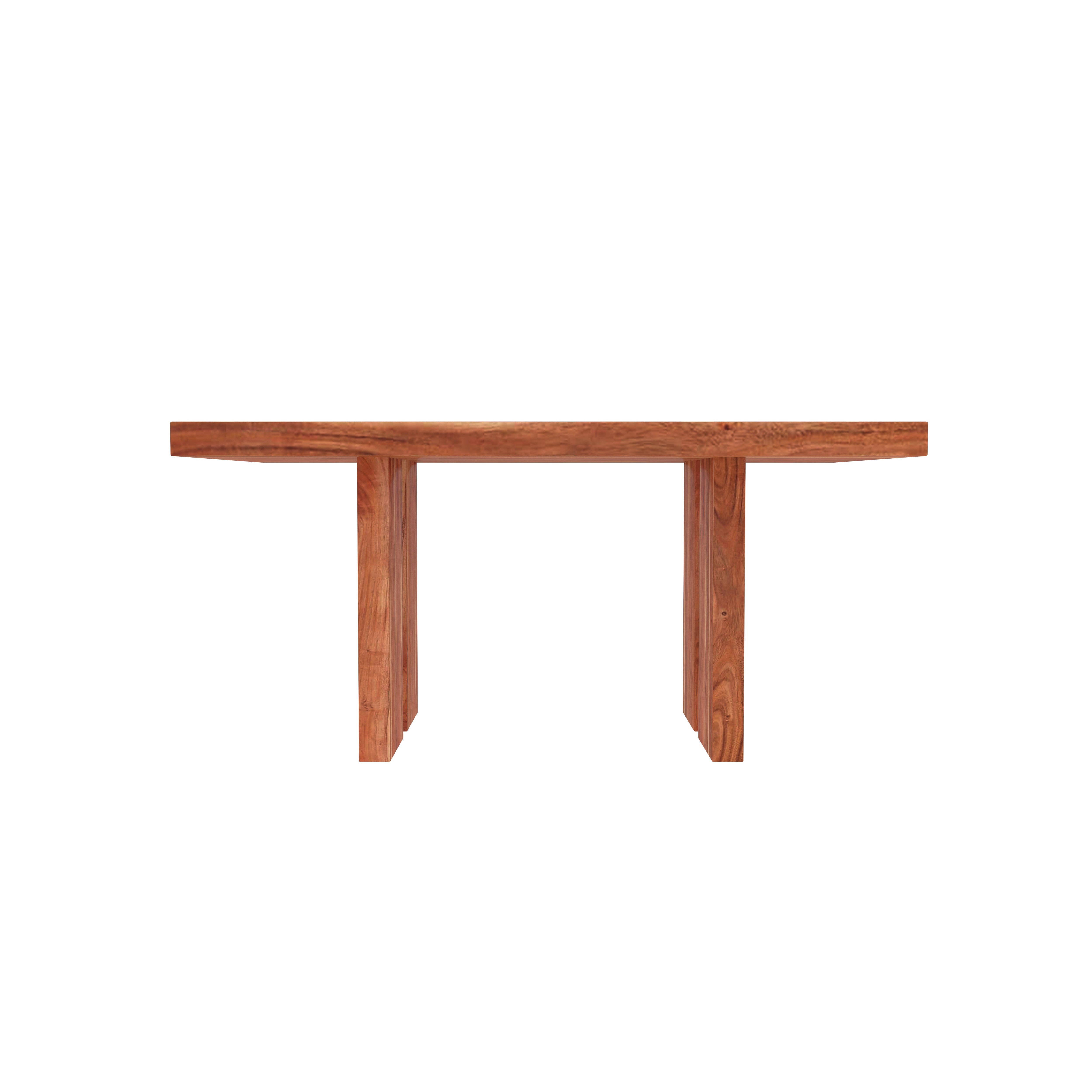 Solid Wood 4-Seater Dining Table Set – Elegant High-Back Chairs & Premium Finish Dining Set