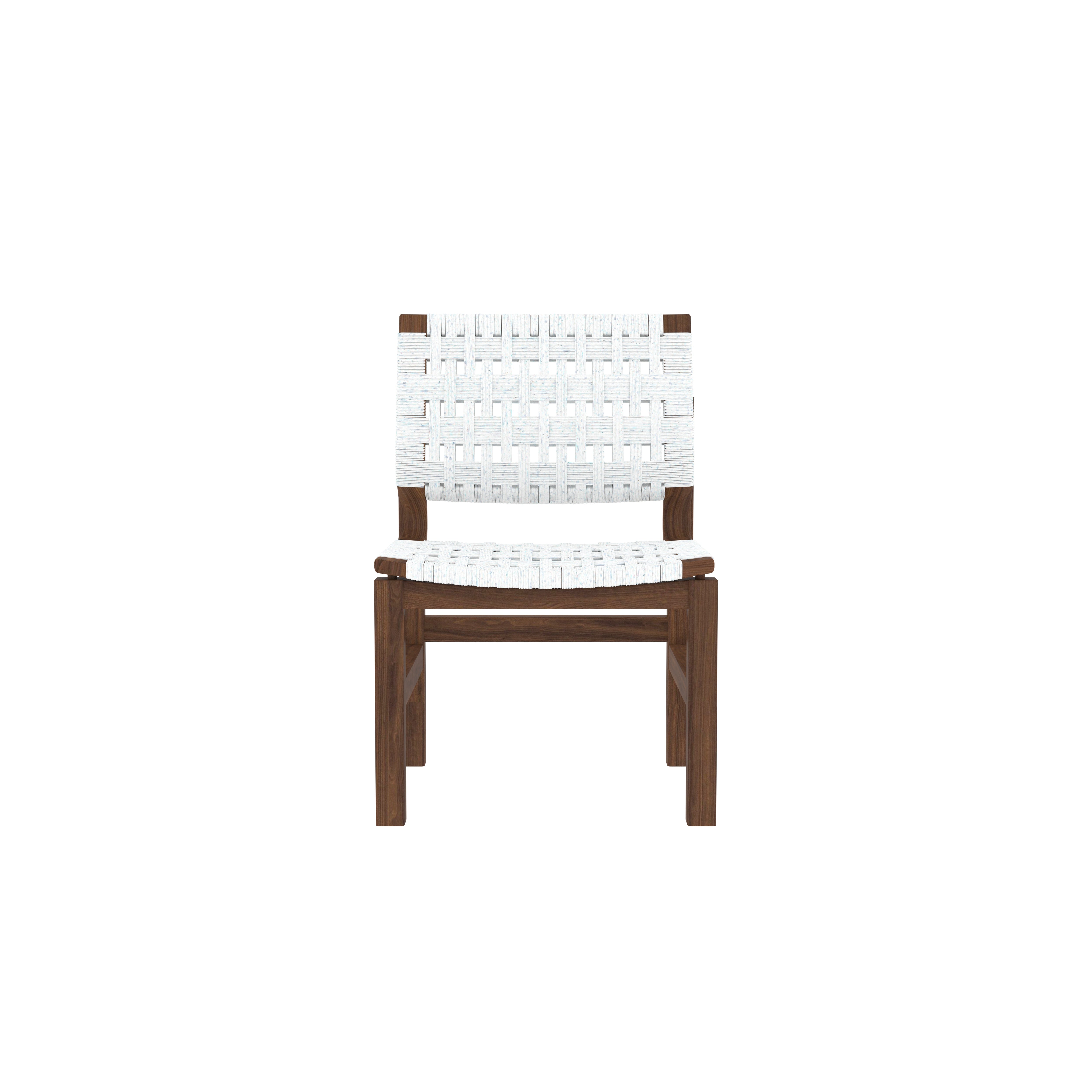 Premium Wooden Dining Set - 6 Seater Solid Wood Table with Woven Chairs Japanese Dining Set