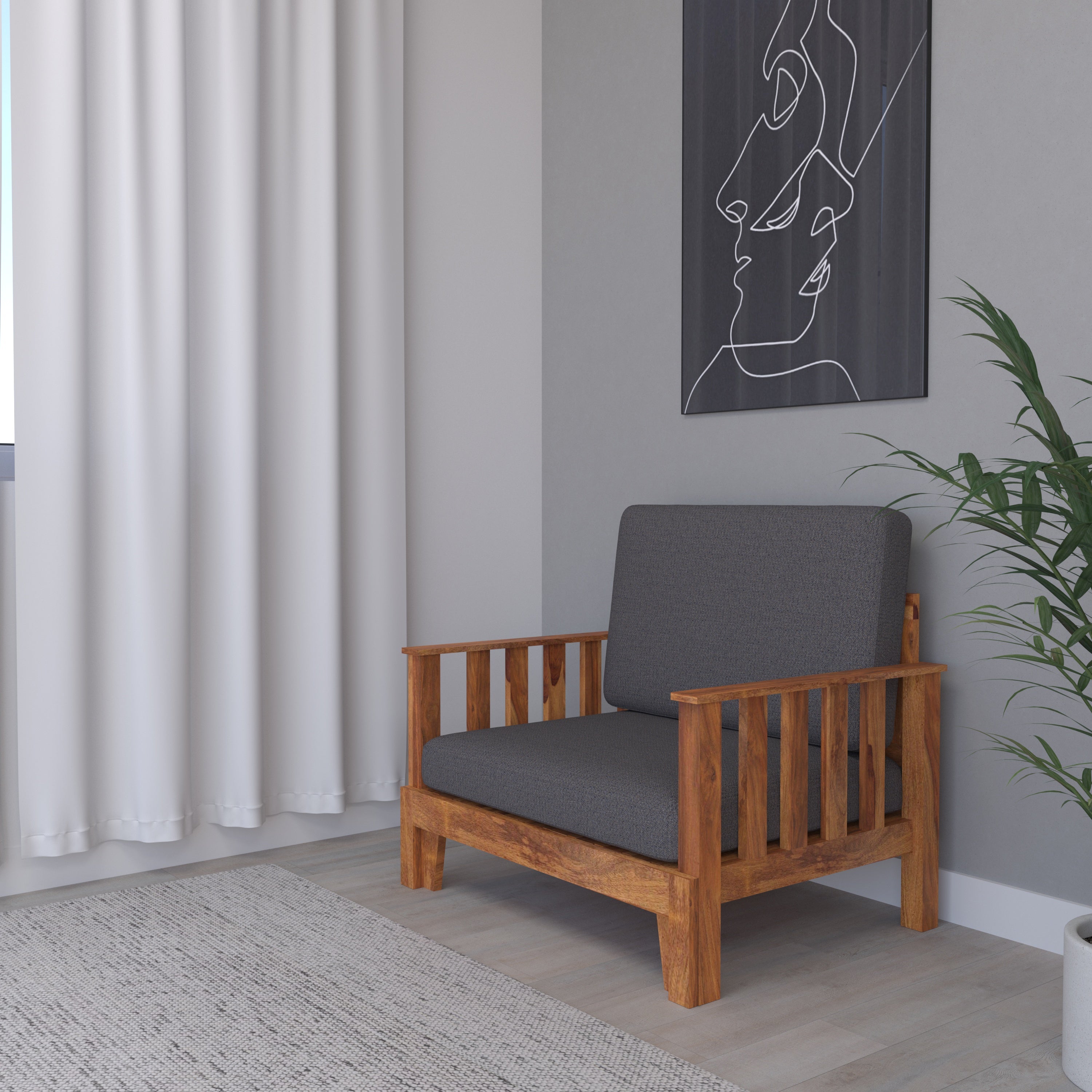 Handwoven Elegance Sofa cum bed Sofa cum bed