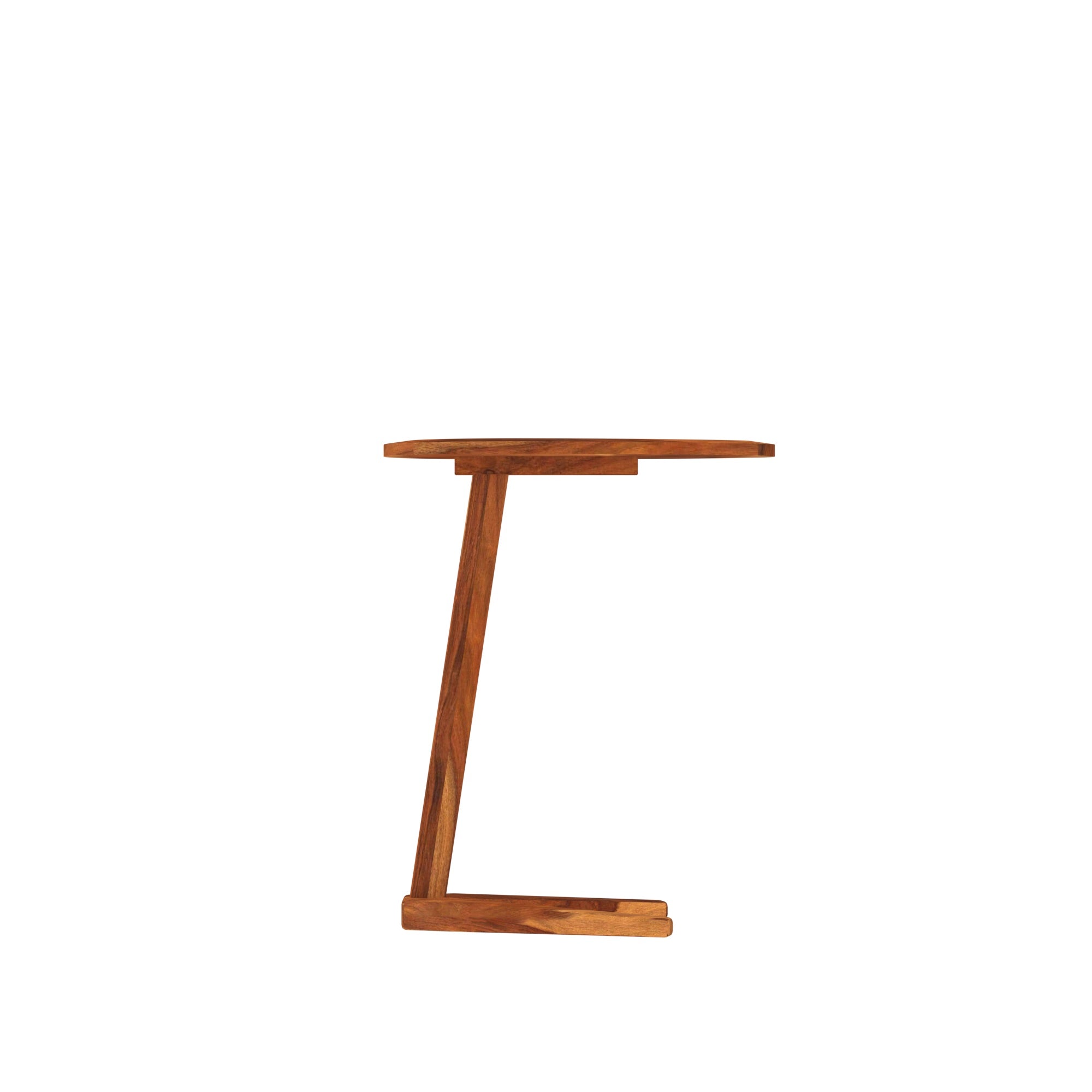 Antique Thin Arrow Top Finished Wooden Handmade C Table C Table