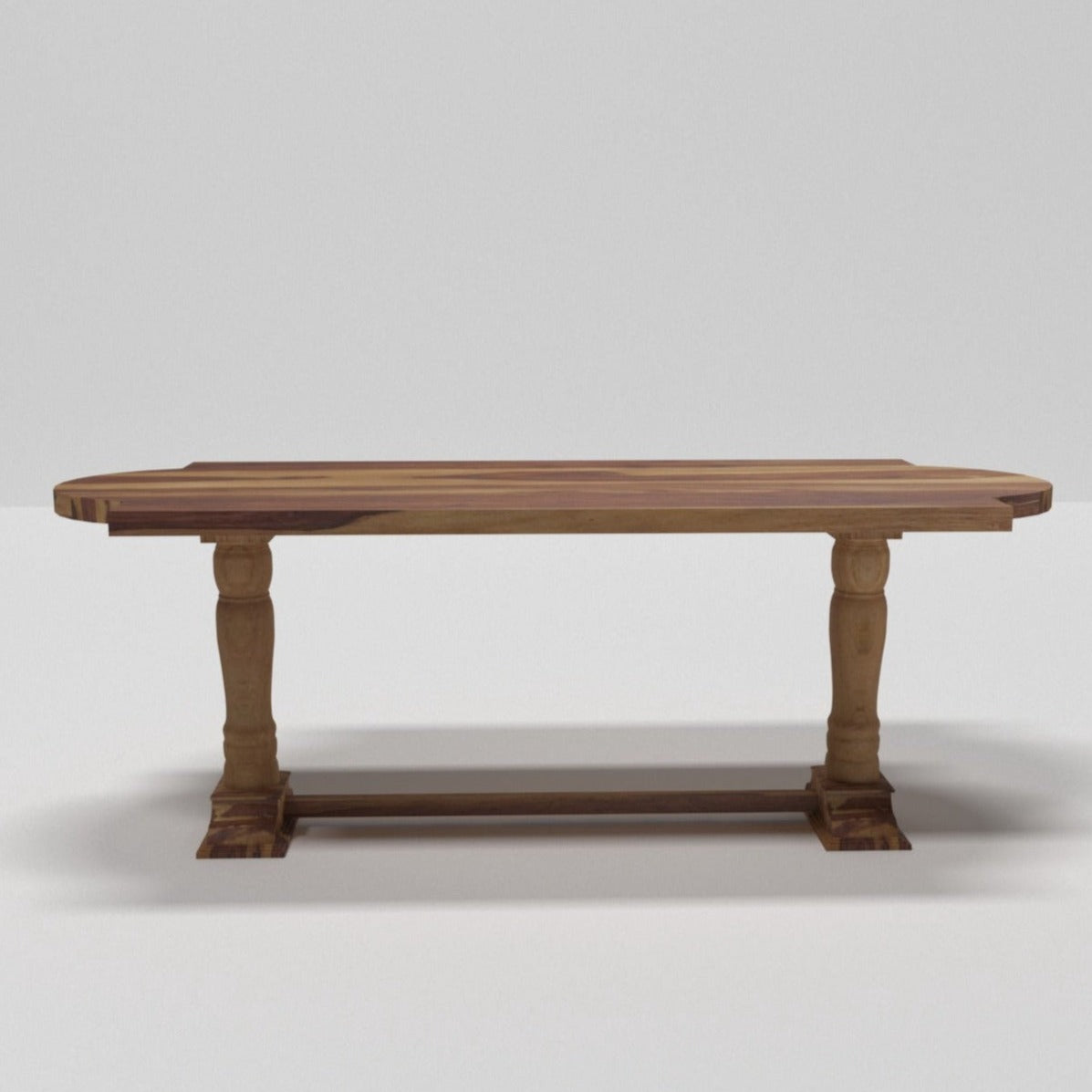 Rectangular Sheesham Wood Wood Accent Dining Table Dining Table