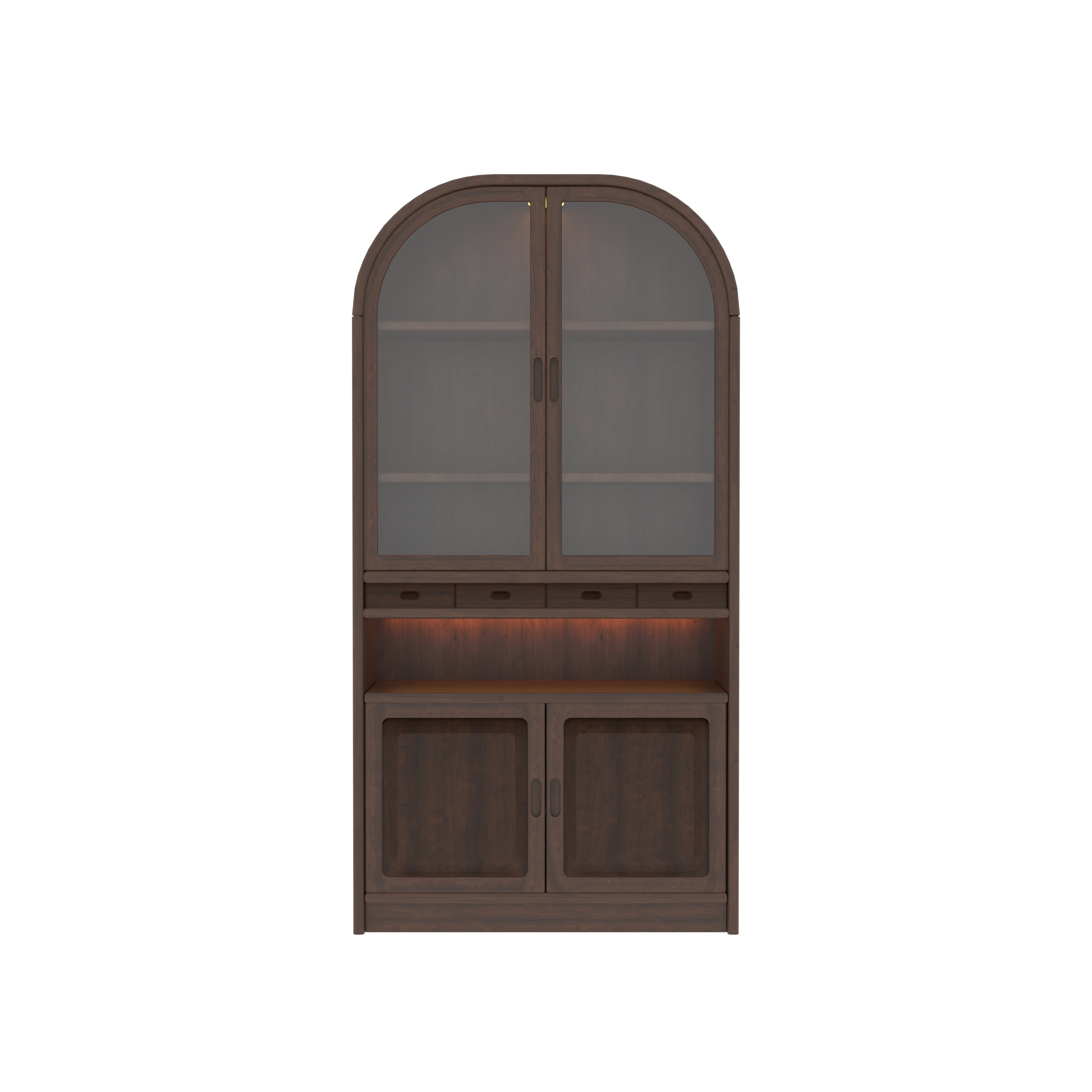 Grand Arched Wardrobe | European Luxury Display & Storage Wardrobe