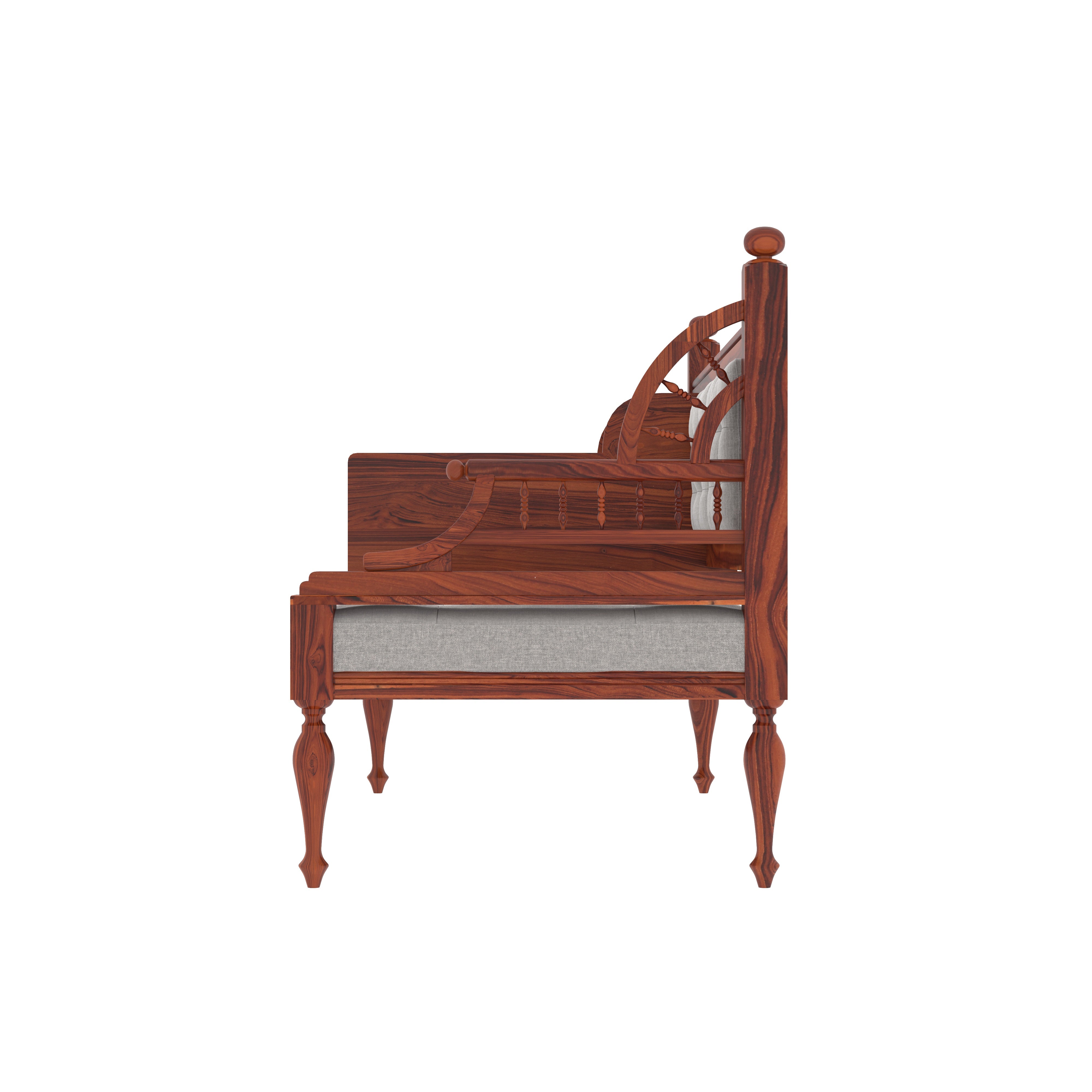 Southern East Light Finished Handmade Wooden Sofa With Duel Storage Drawers Sofa