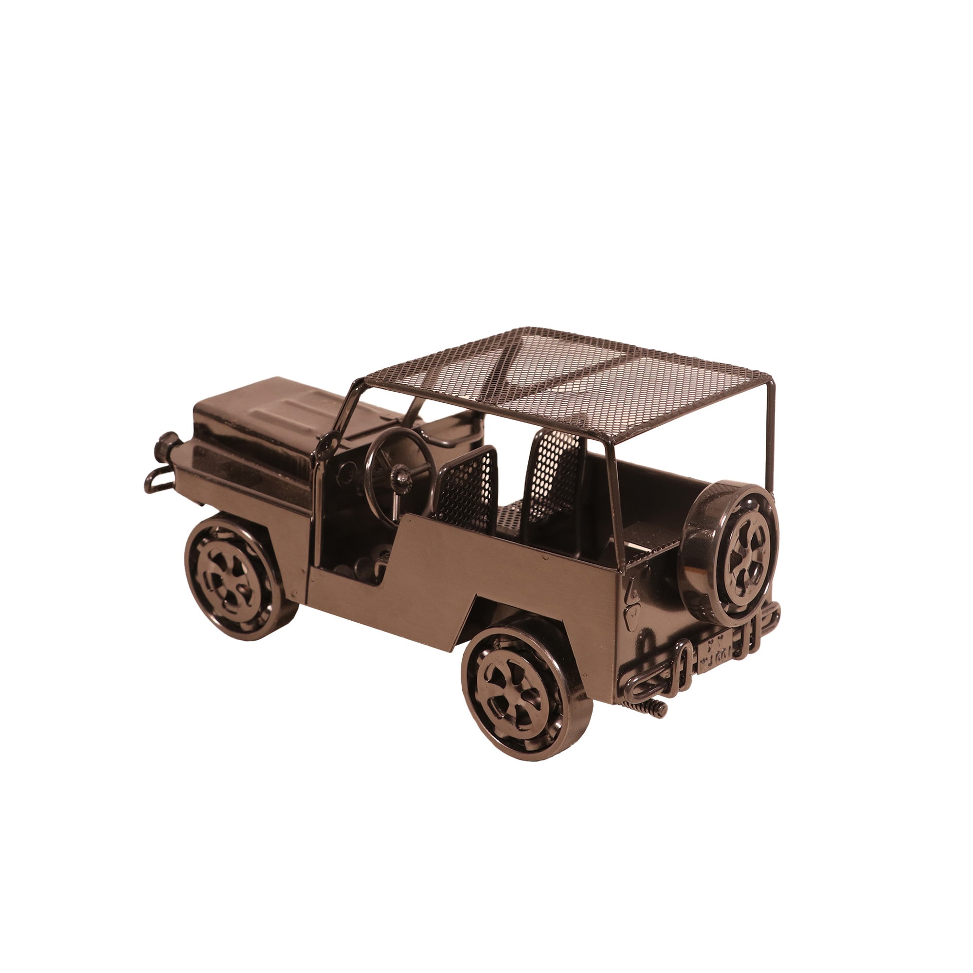 Antique Metallic Miniature Car - jali Vehicle figurine