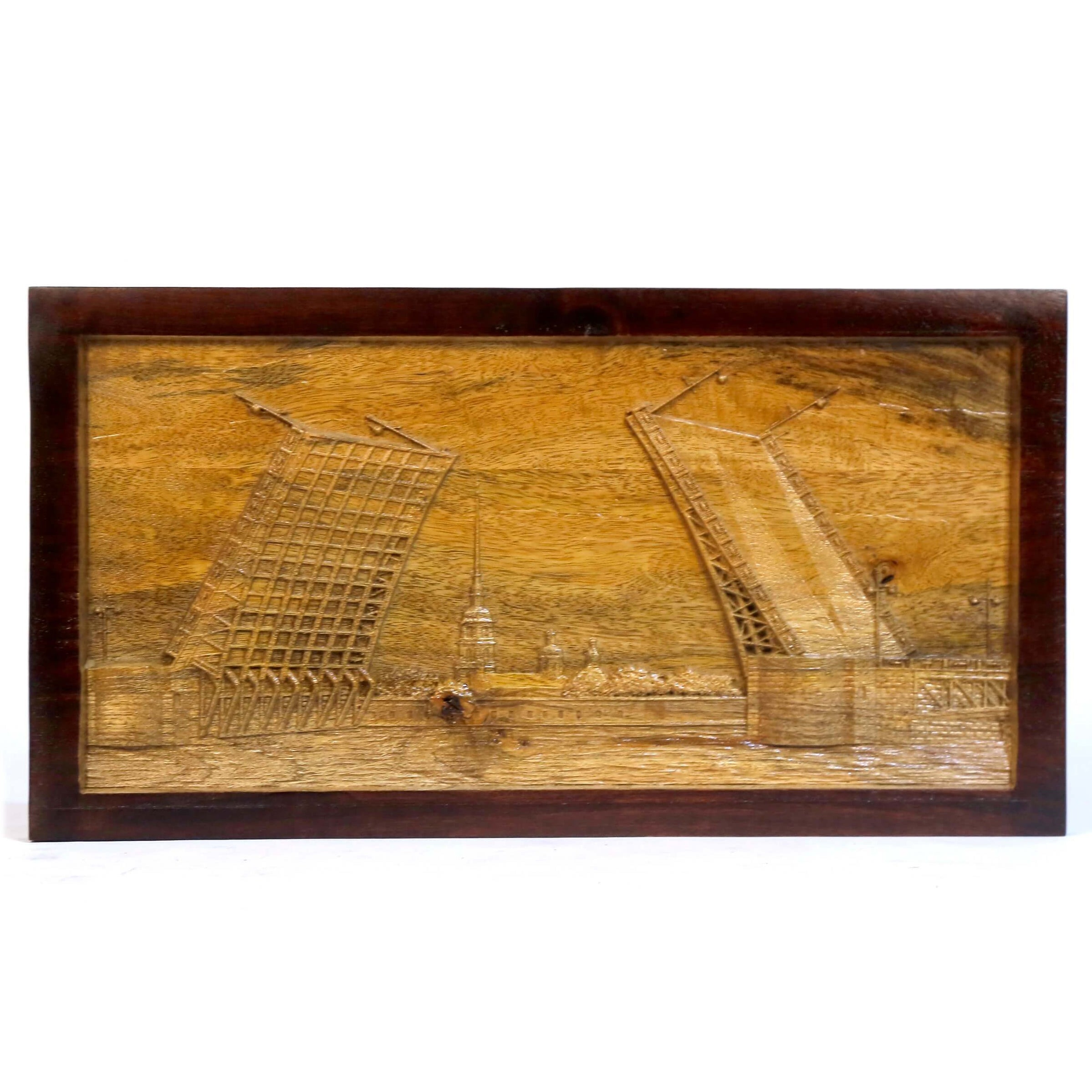 Bridge at Sea Wooden Wall Art Wall Decor