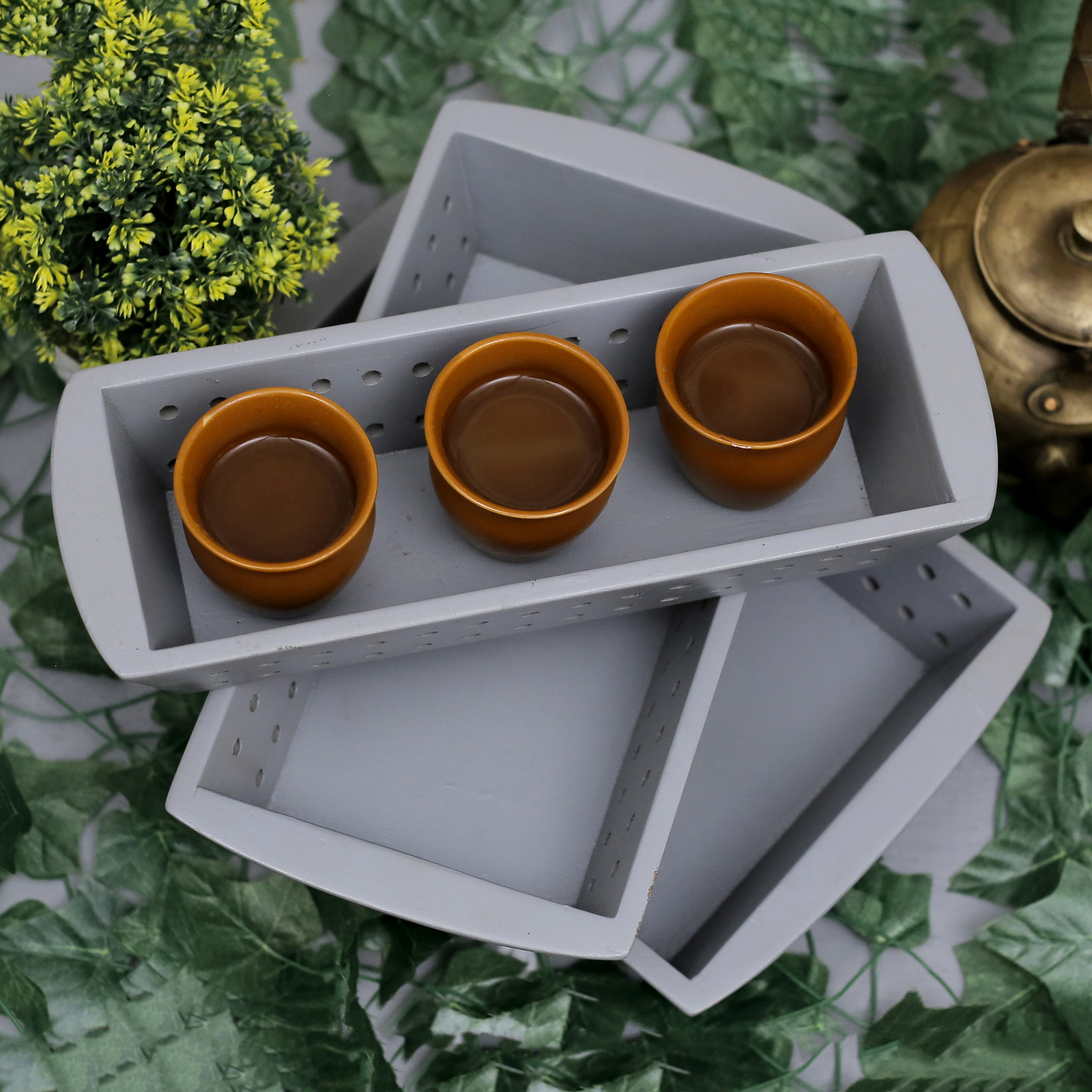 Nested Dot Tray Set Tray