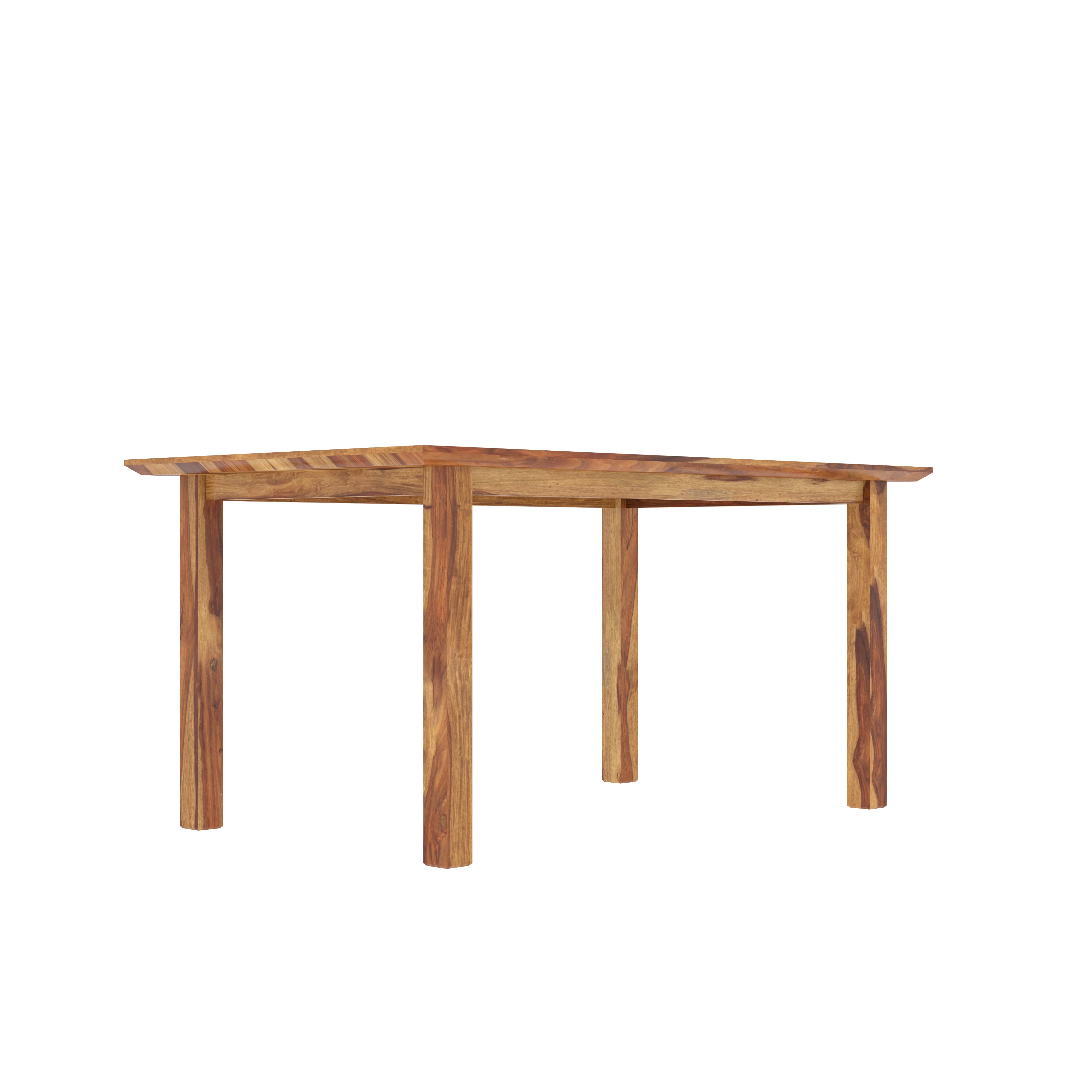 Classic Montage Bloom Finished Wooden Handmade Dining Table Dining Table