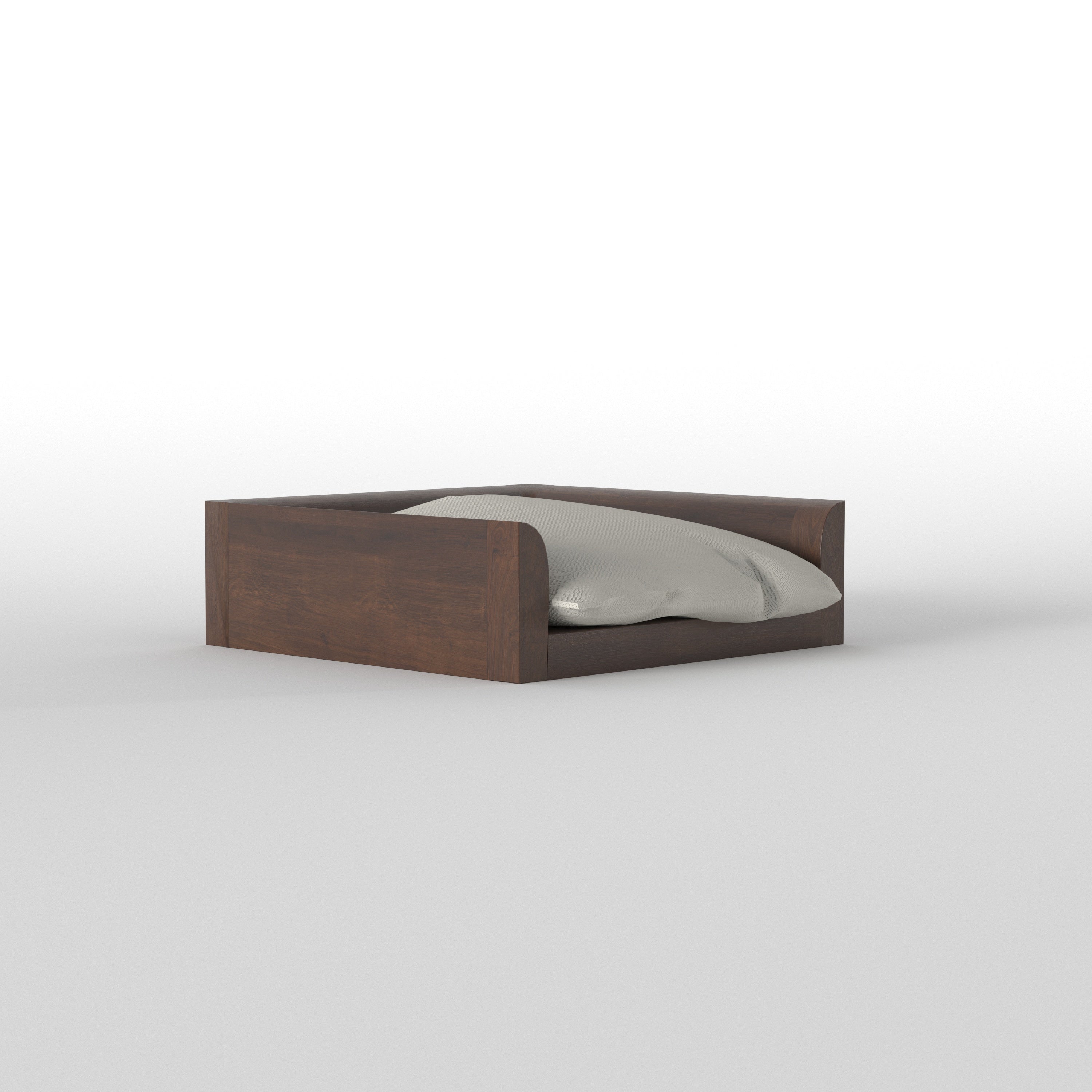 Round Dining Table with Integrated Seating