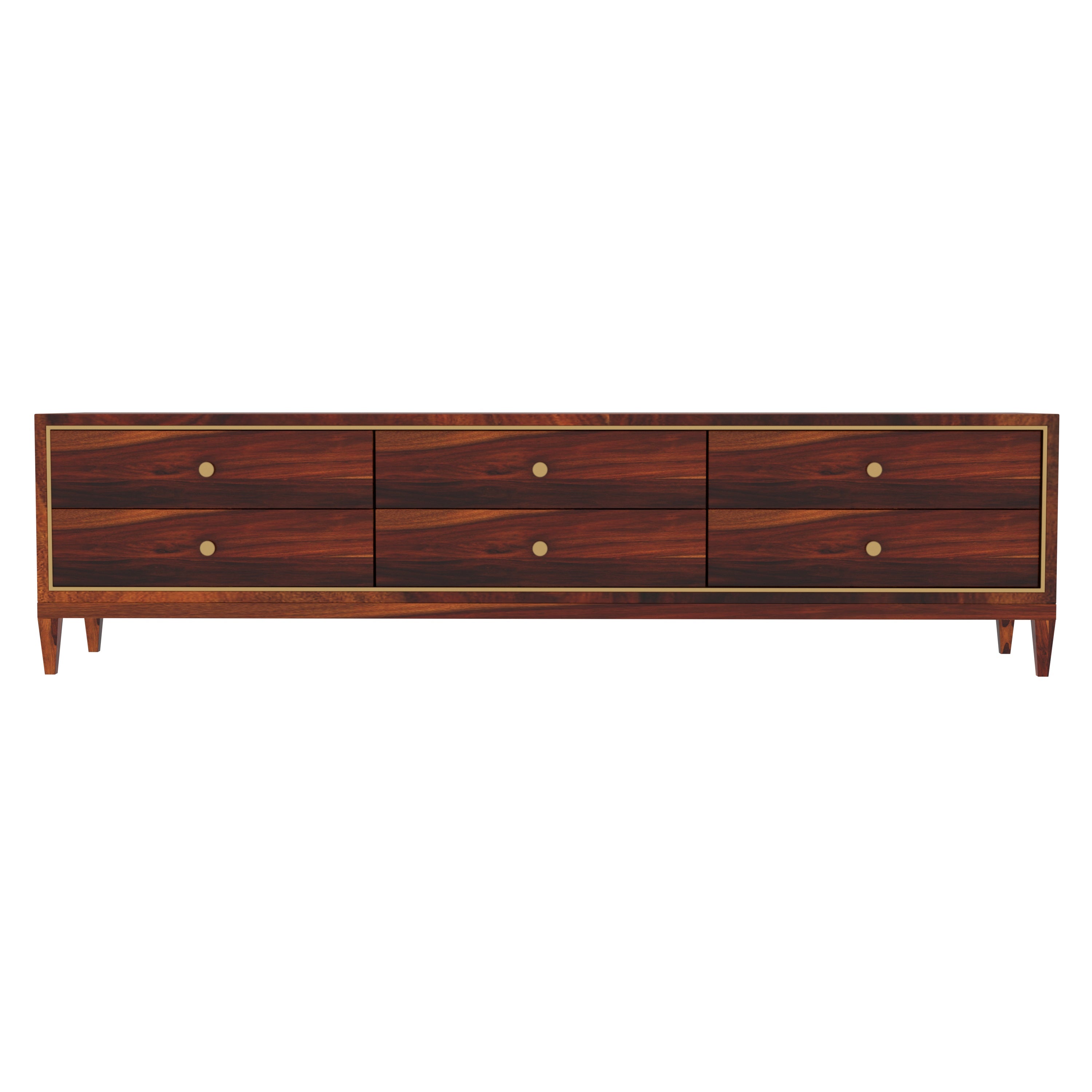 Classic Sheesham Multi-Storage Vintage Handmade Wooden TV Stand for Home Tv stand