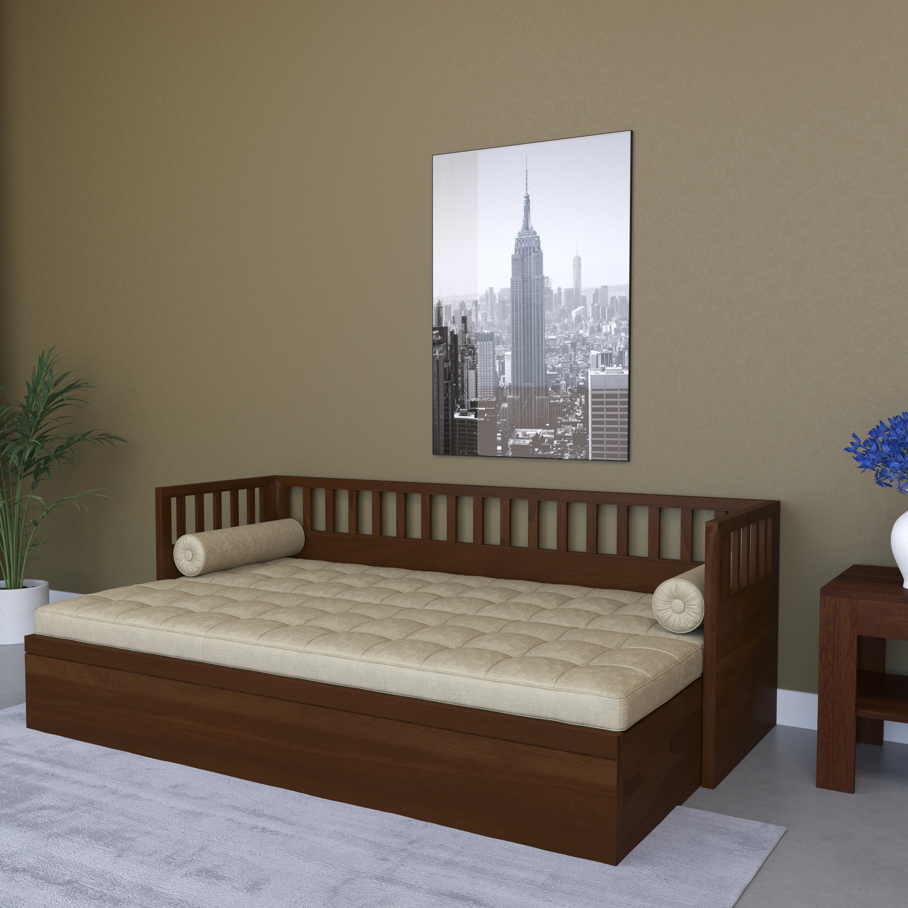 Rustic Heritage sofa cum bed Sofa cum bed