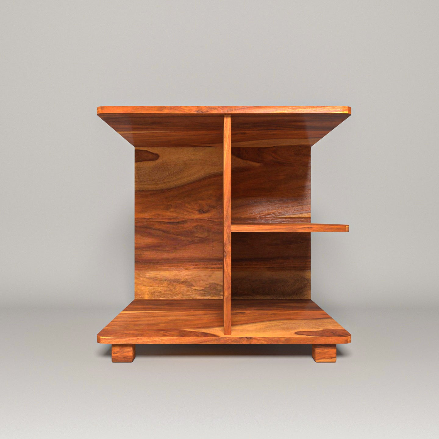 Multipurpose Sheesham Side Table With Storage End Table