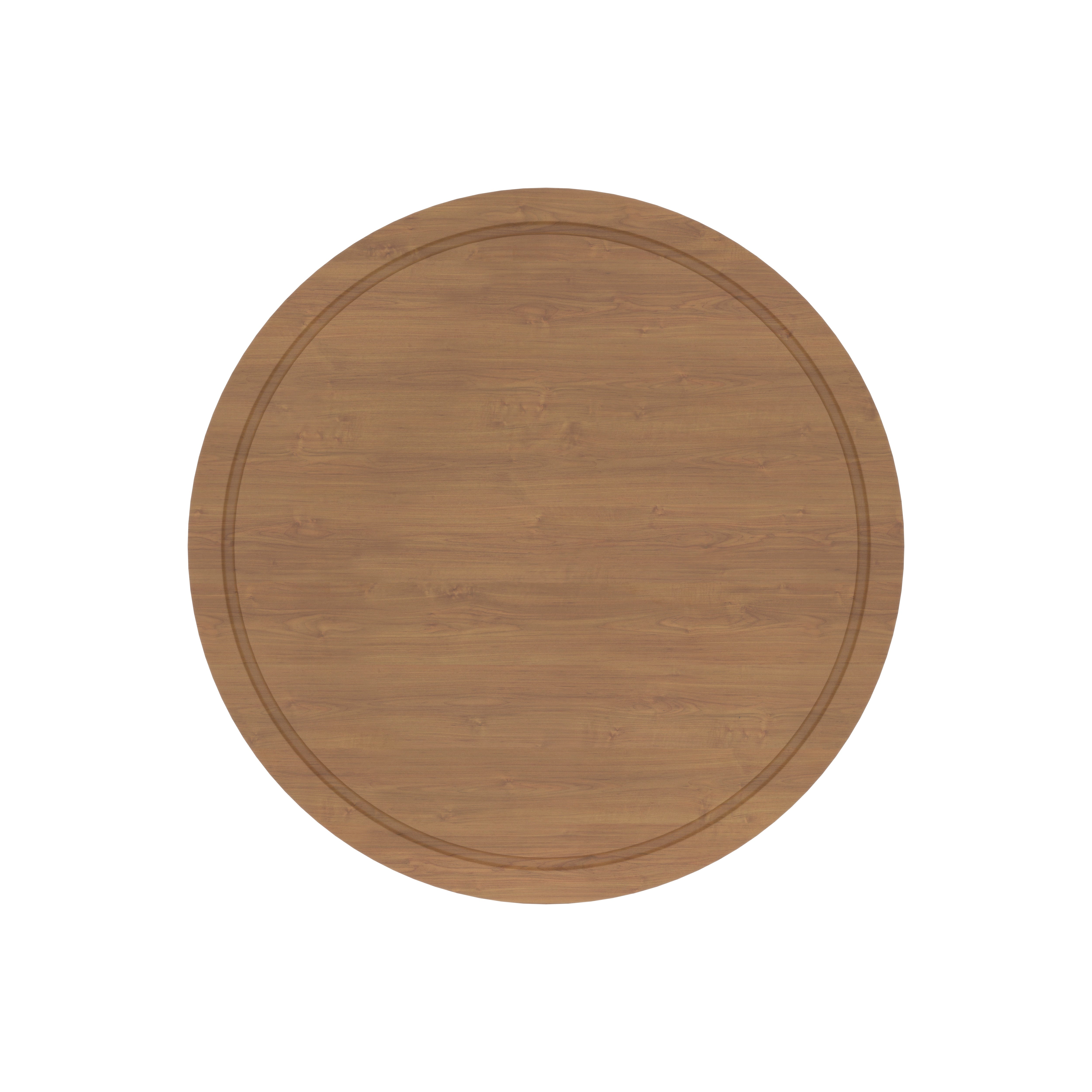 Lioren Heritage Luxury Round Wooden Cutting & Serving Board with Classic Artisan Finish