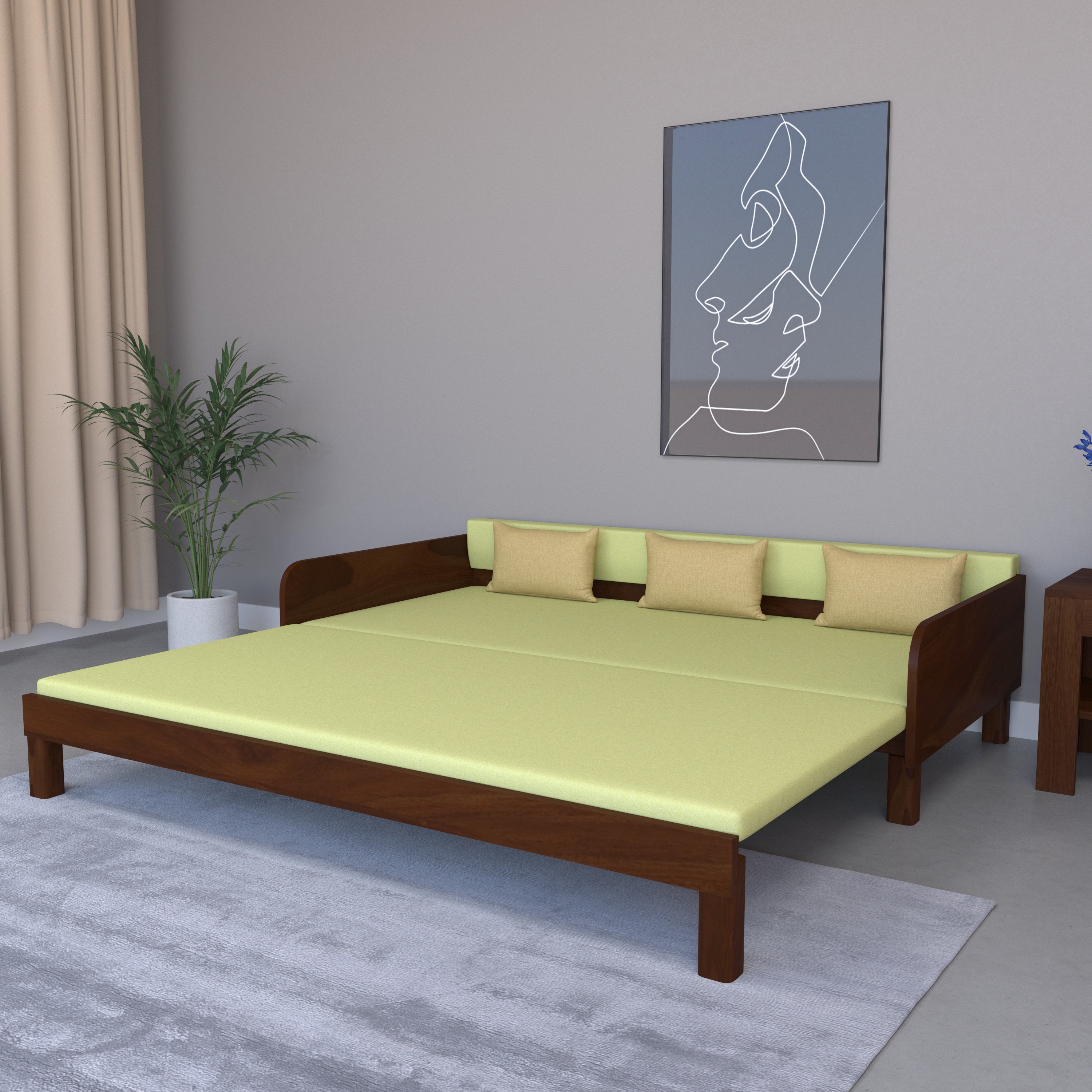 The Timeless Craft Sofa cum bed Sofa cum bed