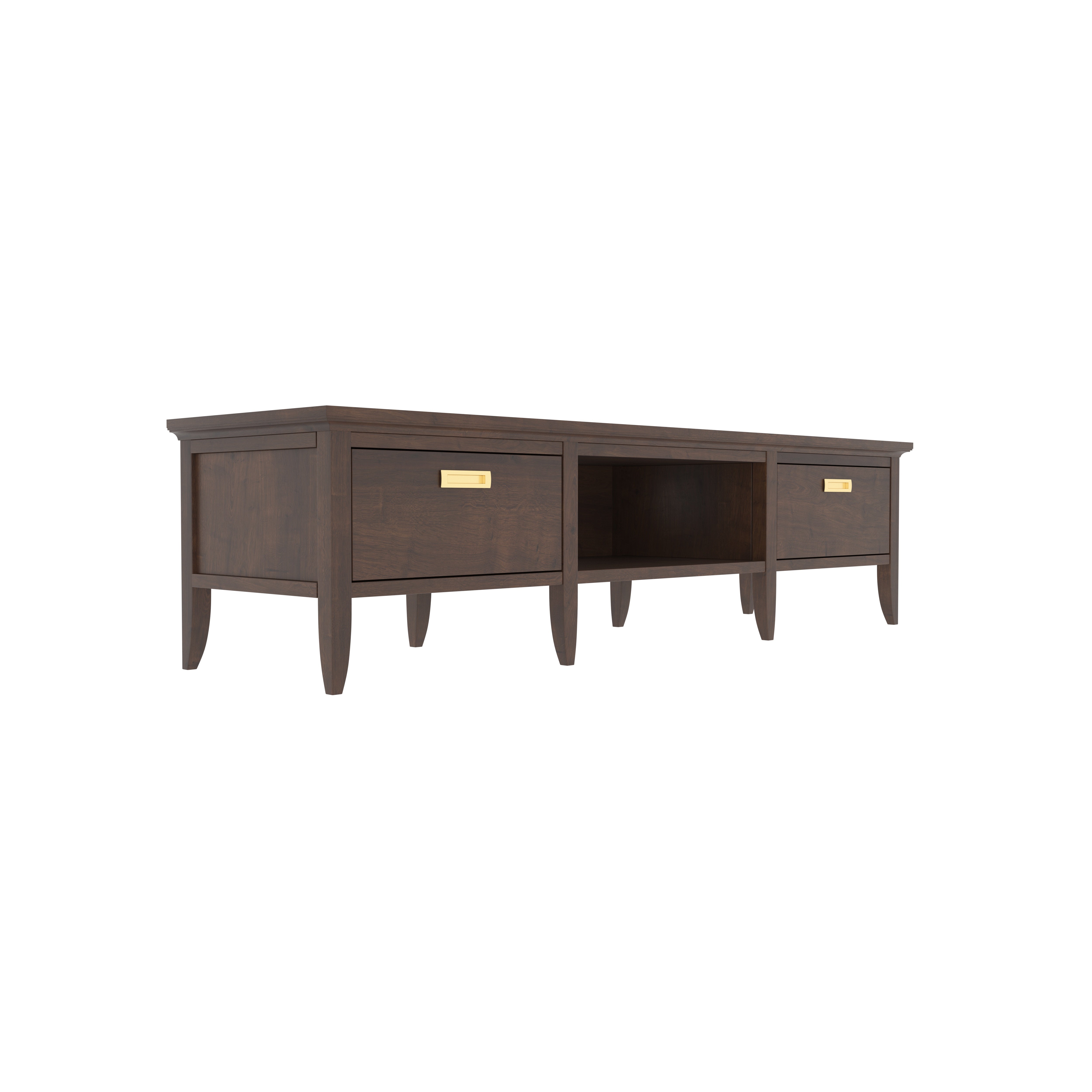 Classic TV Stand with Drawers - Elegant Entertainment Console Tv stand