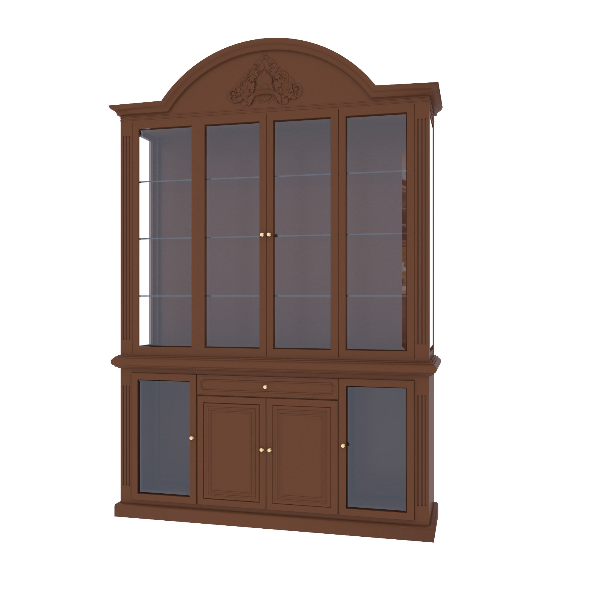 Old Retro Traditional Finished Wooden Decent Storage Handmade Wardrobe Wardrobe