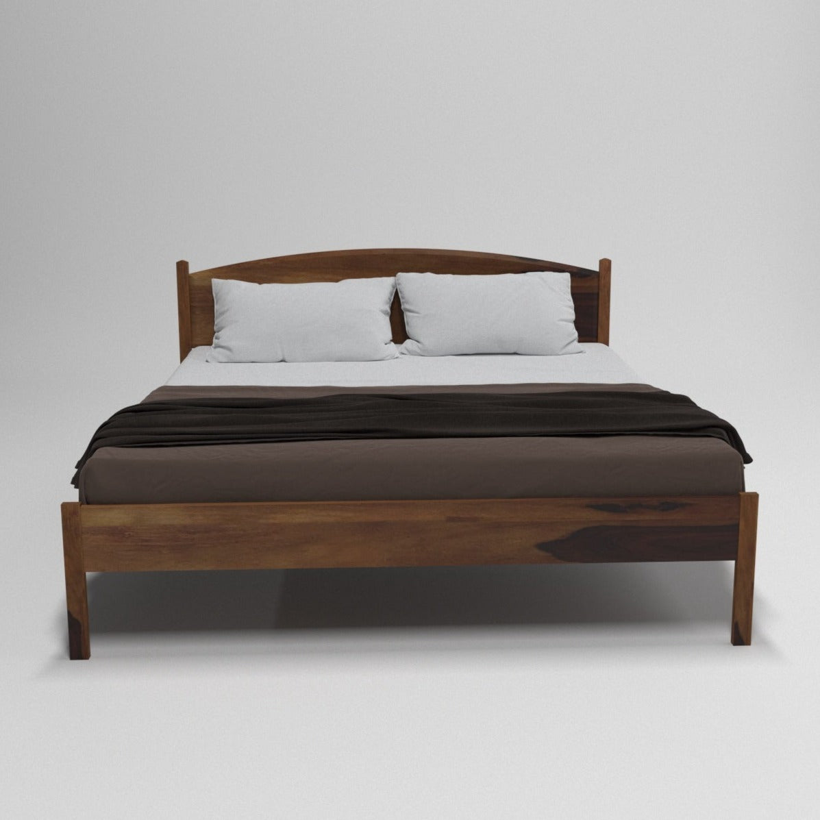 Wooden Arch Head Bed (Sheesham wood) Bed