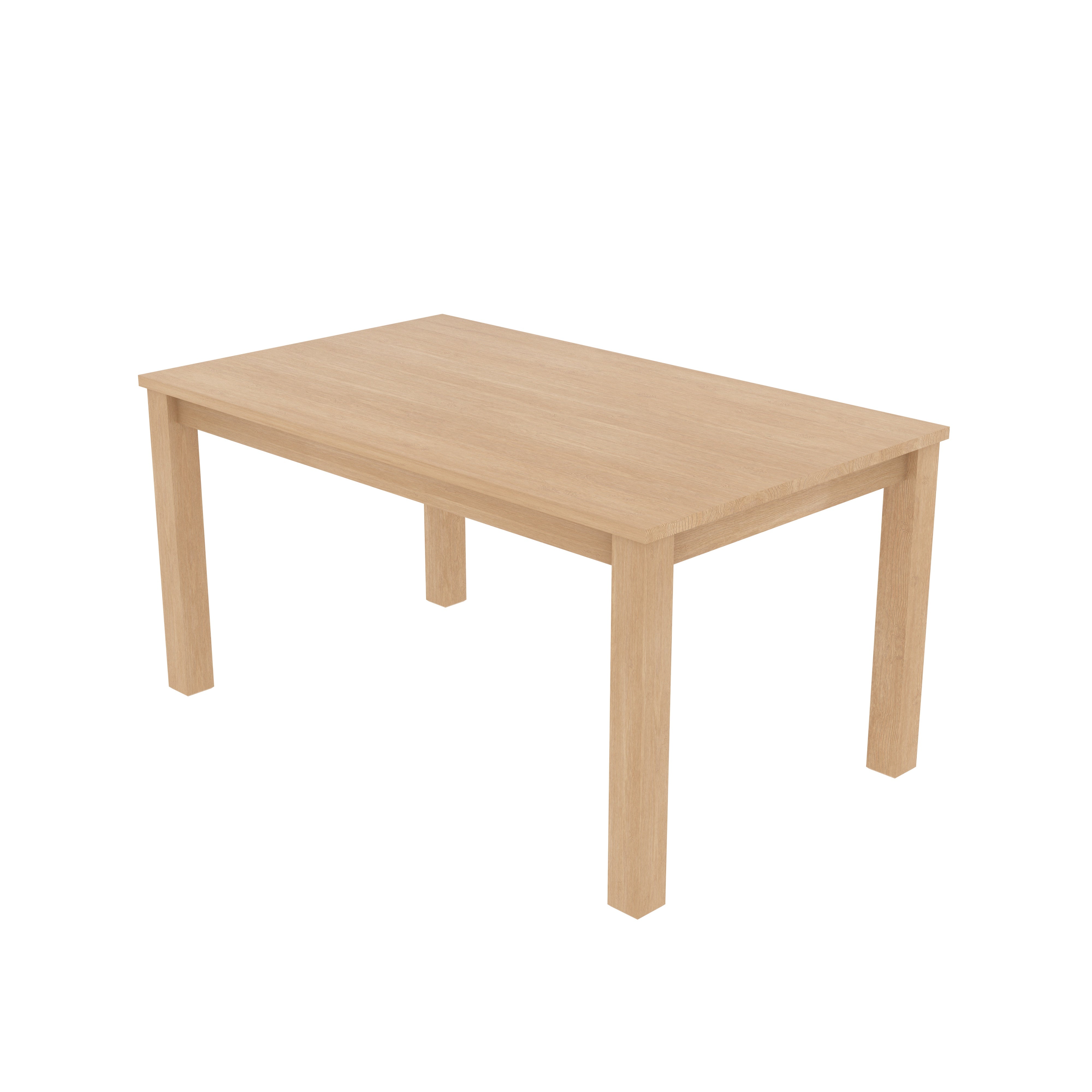 Dining table with square legs and a simple design Dining Table