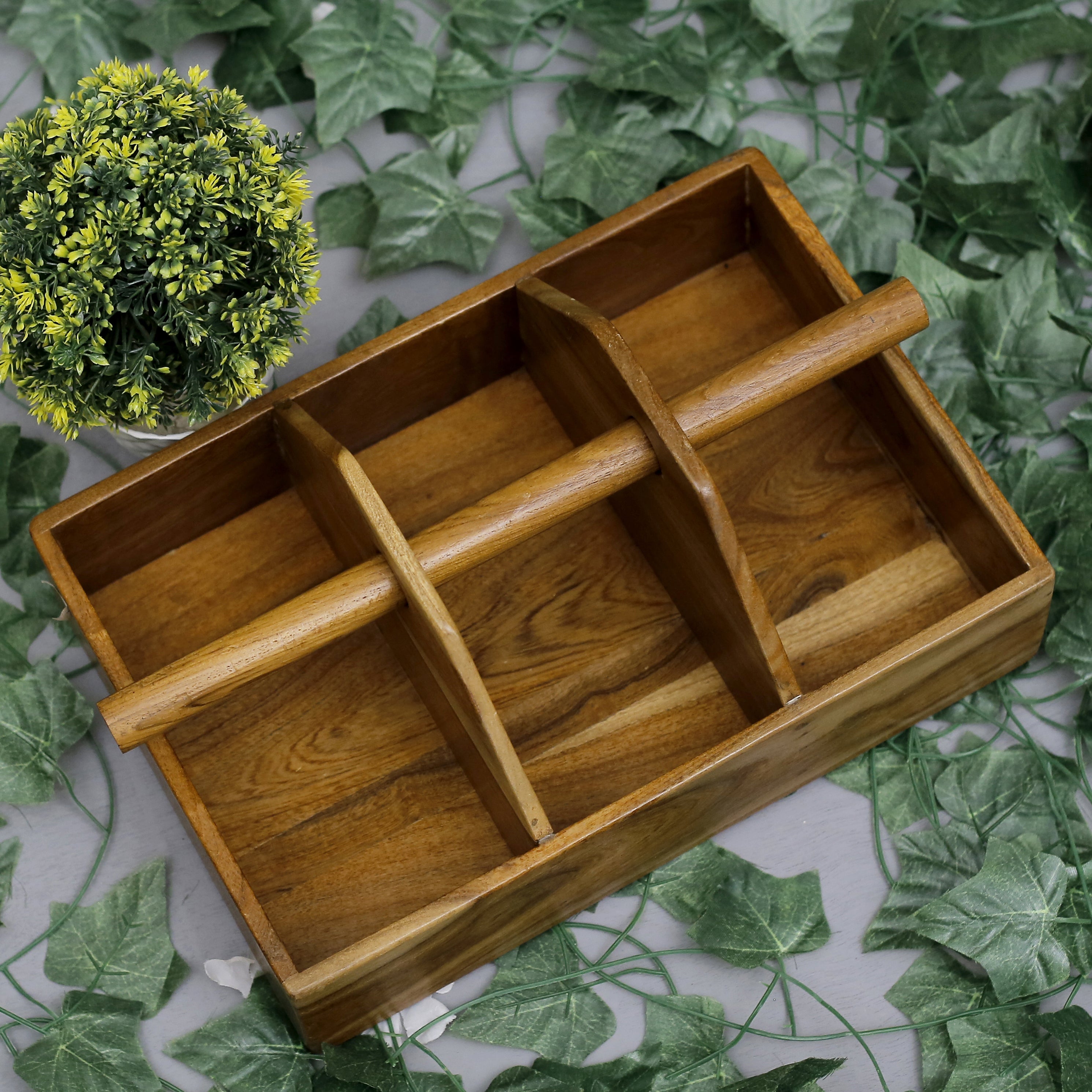 Muti Purpose Handcrafted Wooden Tray Tray