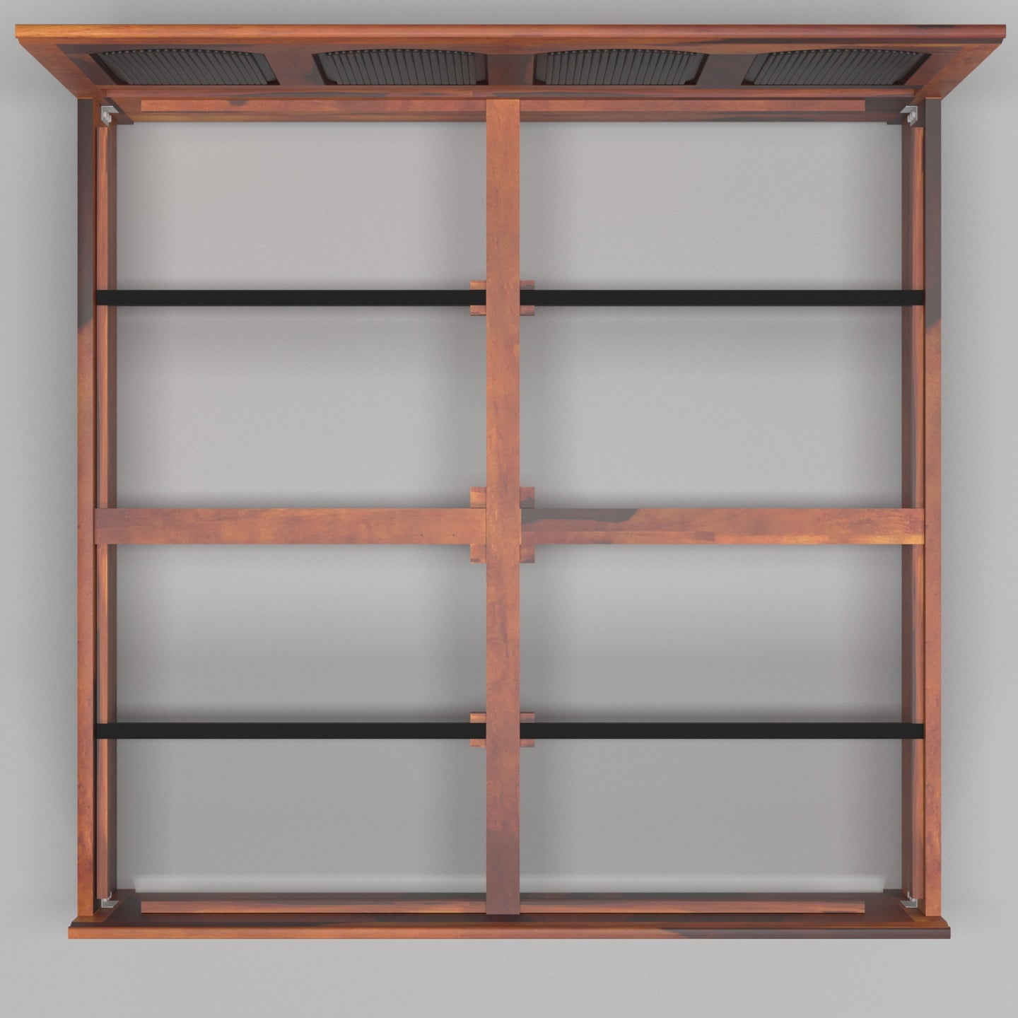 Majestic Arch Solid Wood King Size Bed Bed