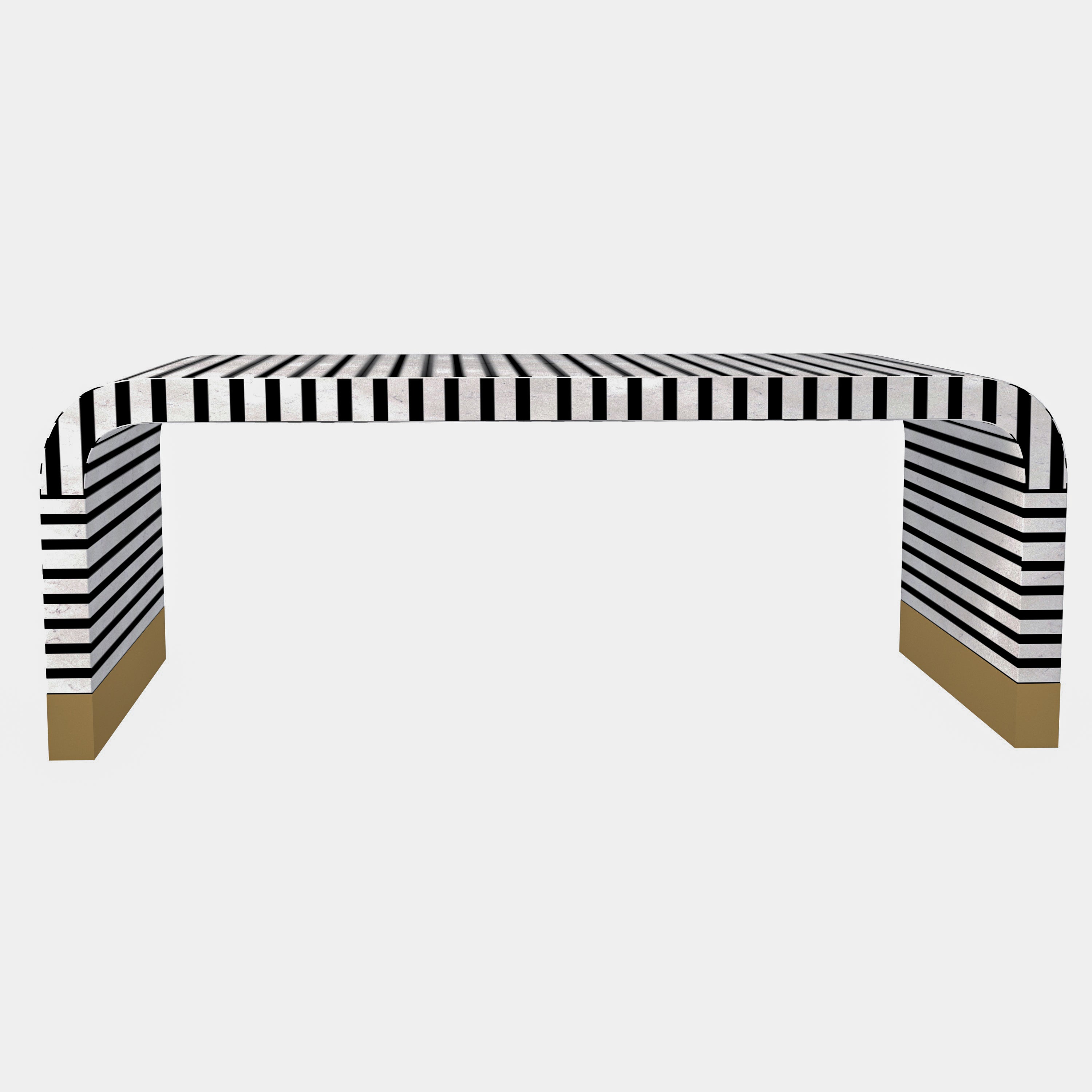 Arabica Colonial Handmade BW Style Wooden Coffee Table for Home Coffee Table