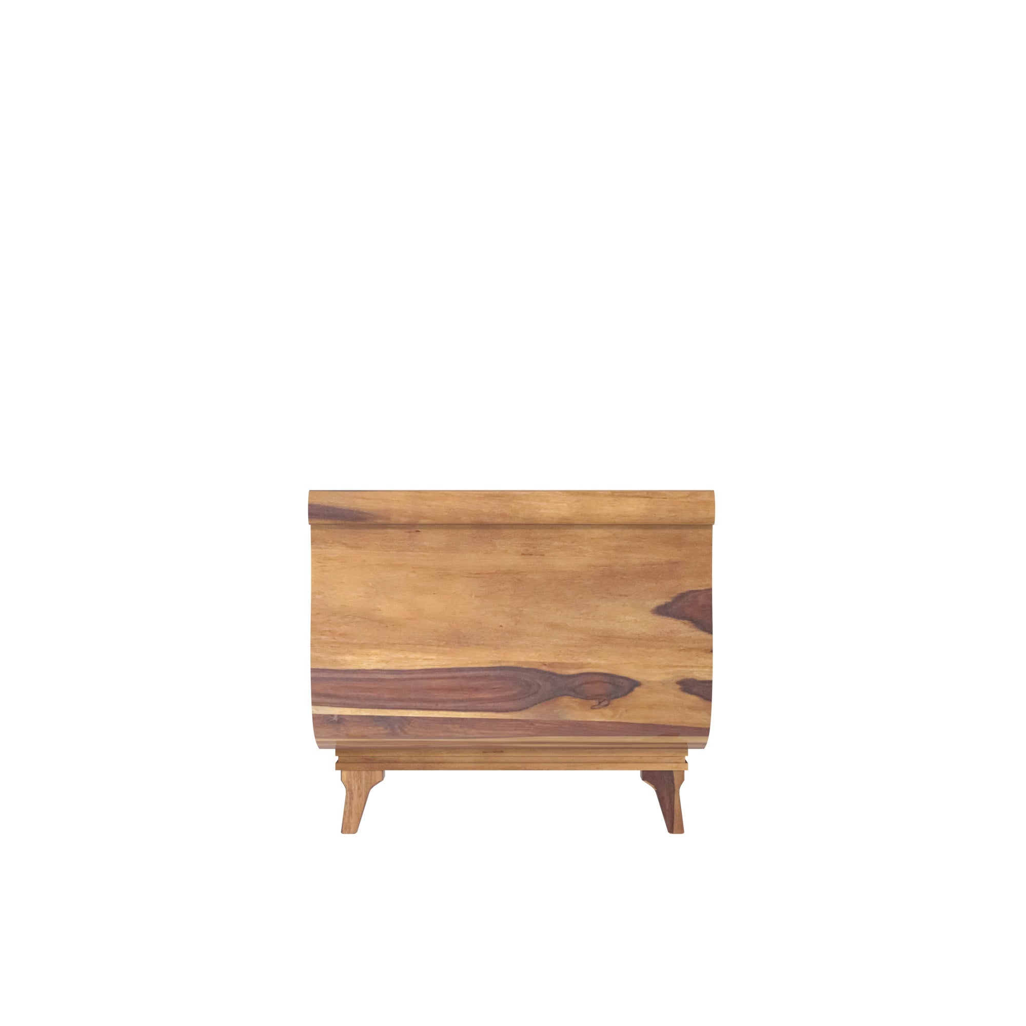 Realm Traditional Light Finished Wooden Handmade Long Sofa Sofa