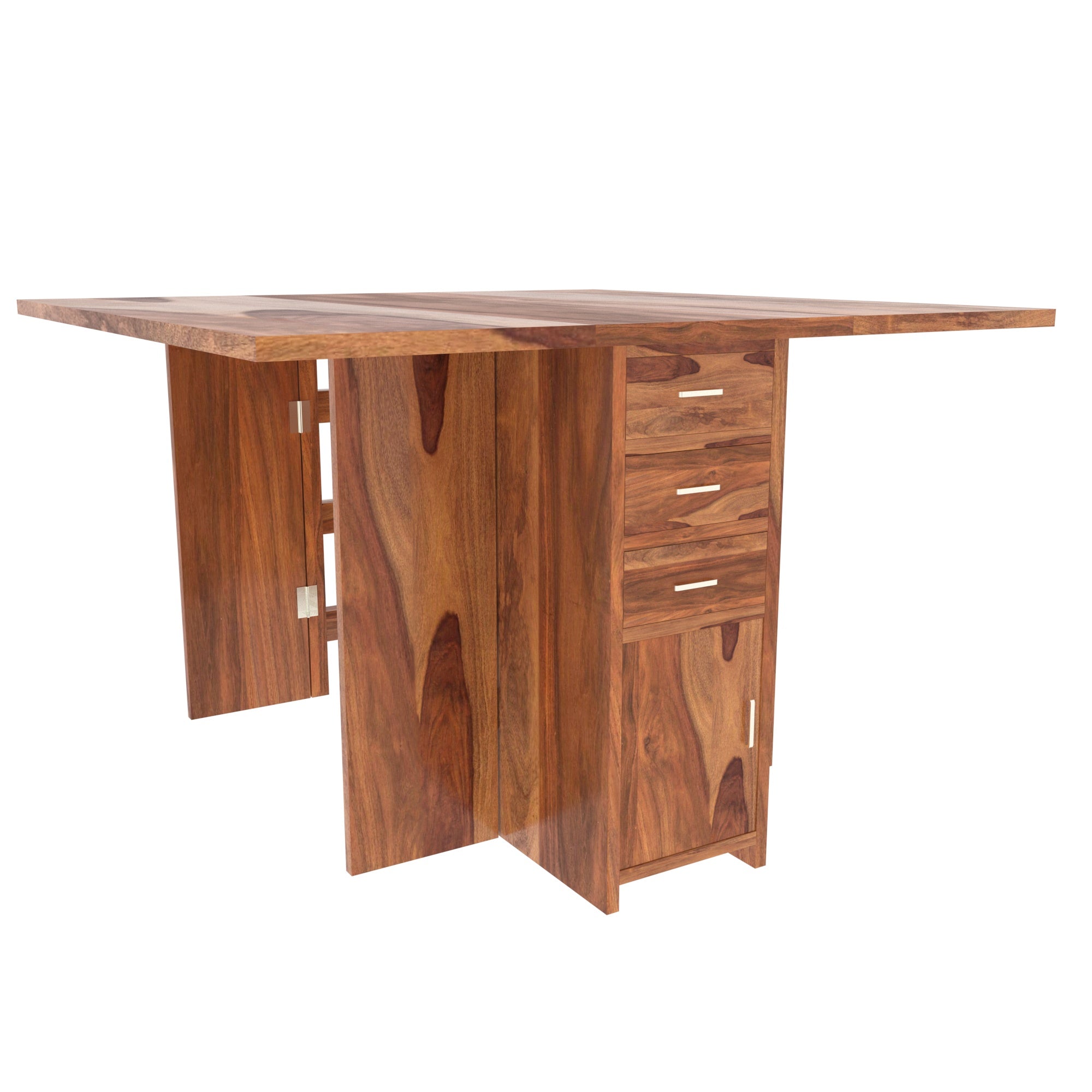 Aesthetic Venture Antique Finished Handmade Wooden Dining Set Dining Set